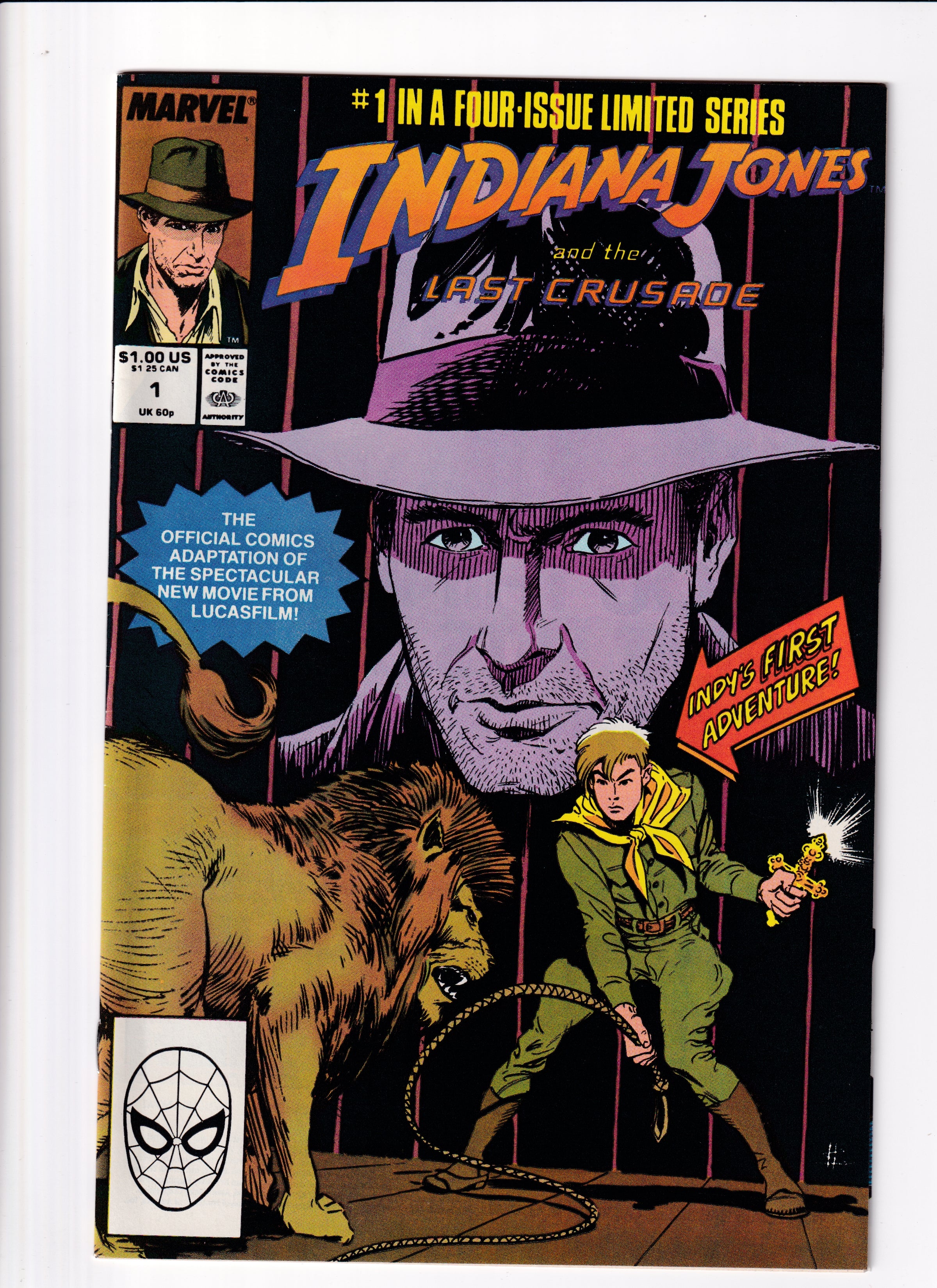 Indiana Jones and The Last Crusade #1 NM (9.2) (1989)