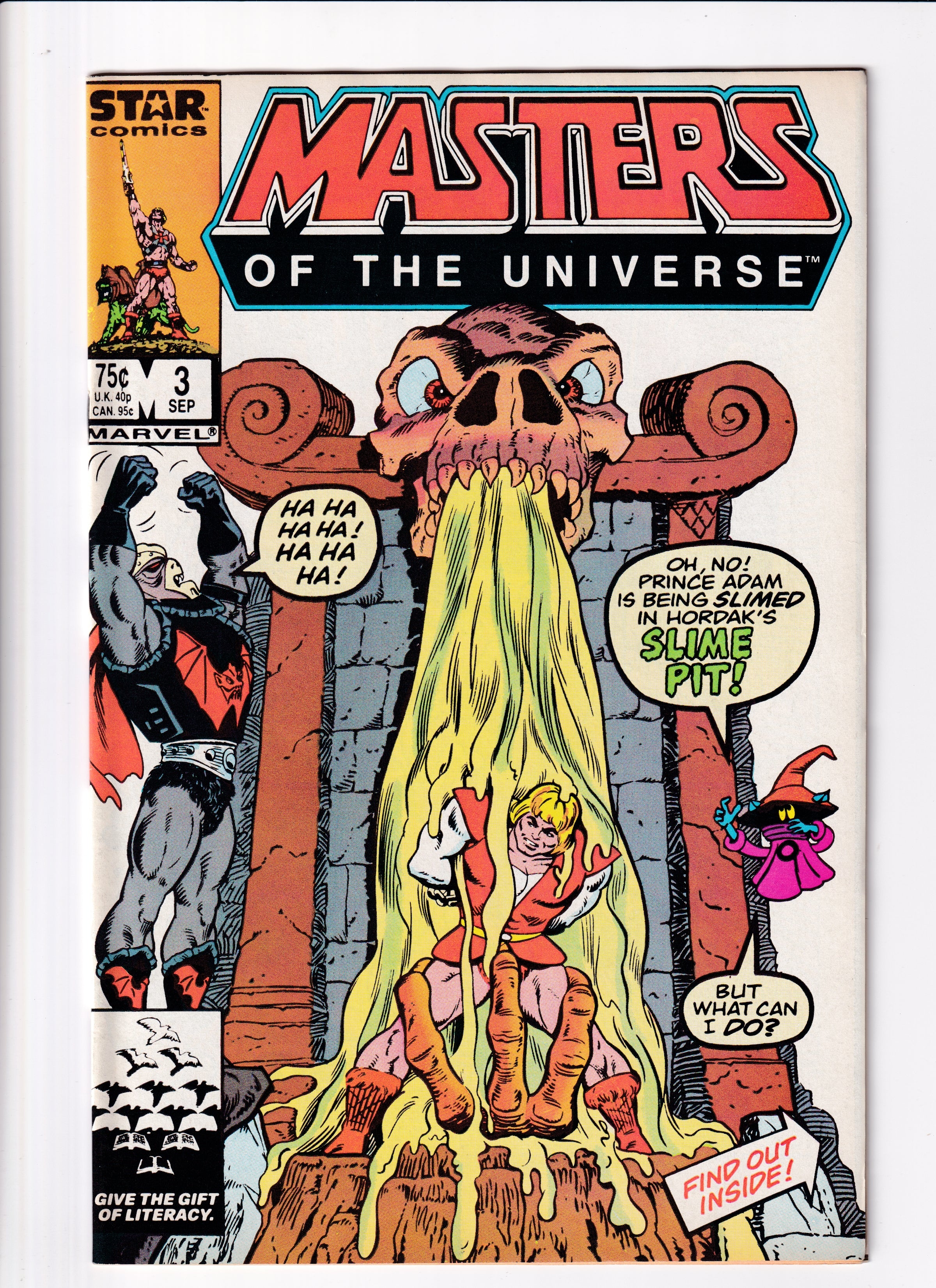 Masters of The Universe #3 NM (9.0) (1986)