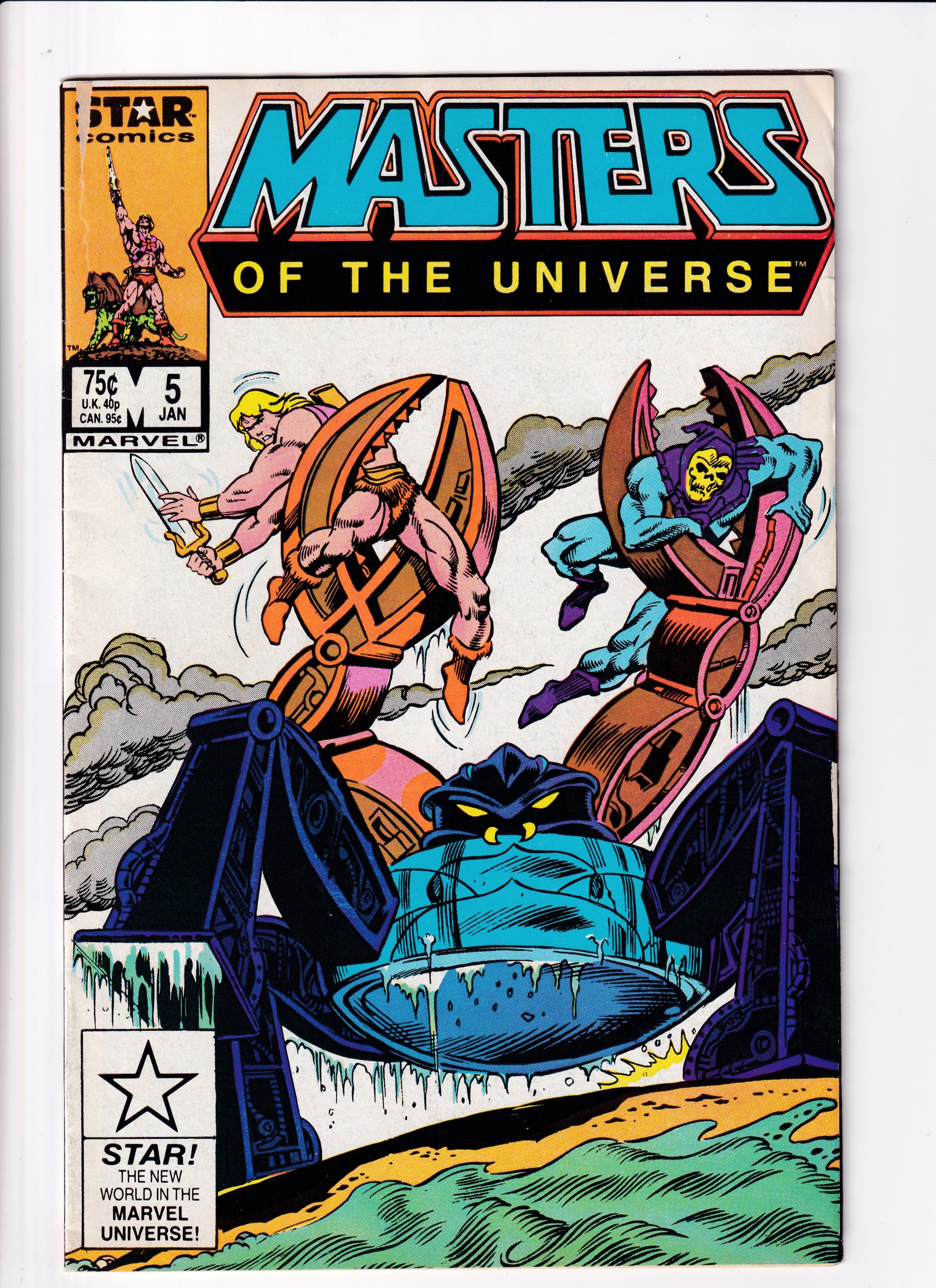 Masters of The Universe #5 Low Grade (1986)