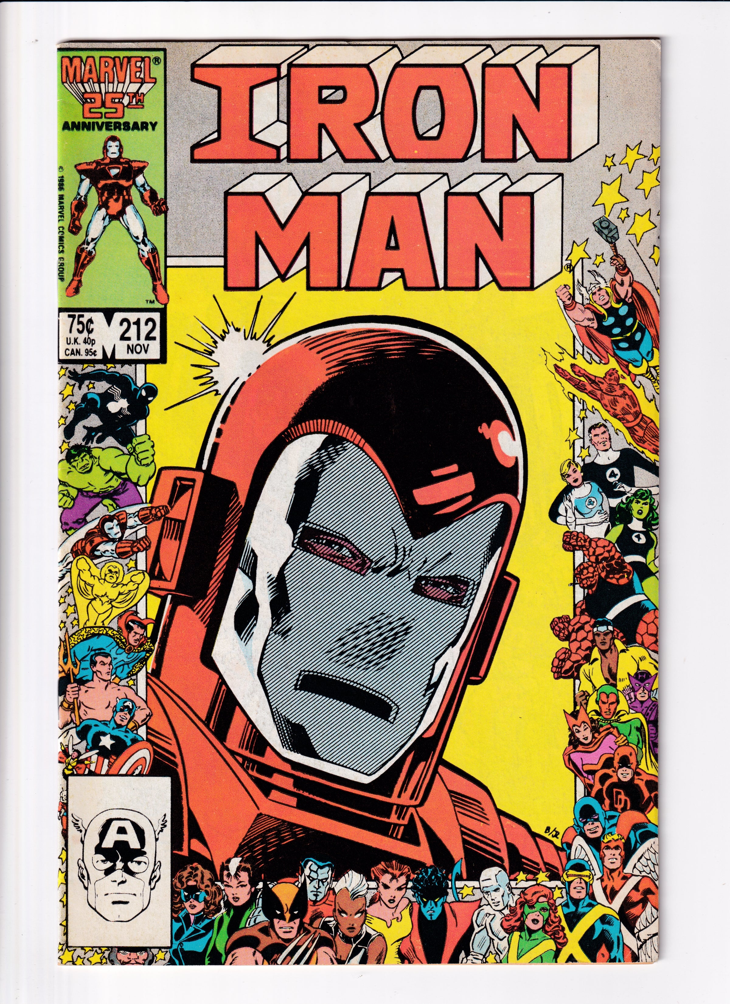 Iron Man #212 FN (7.0) (1986)