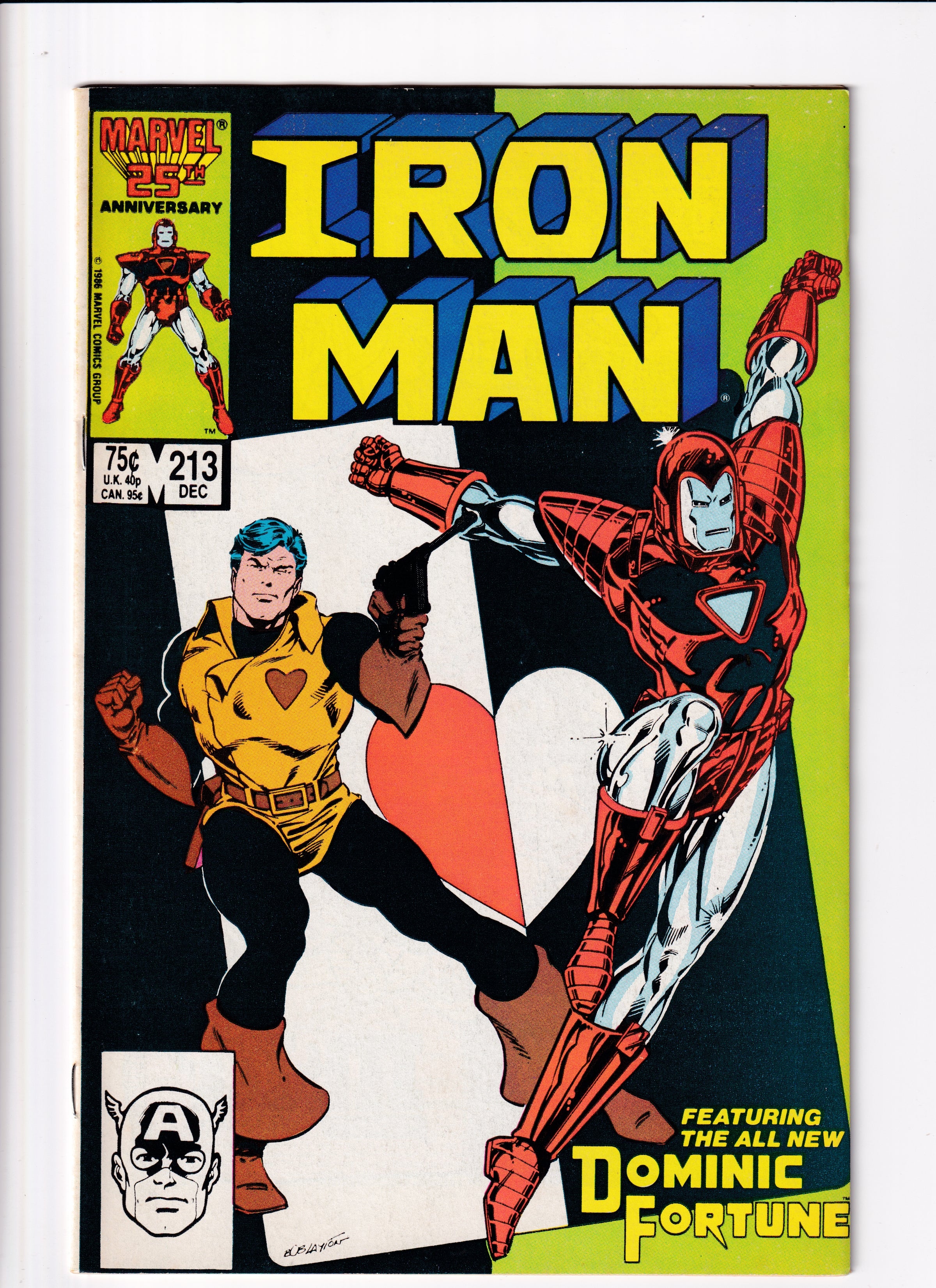 Iron Man #213 VF (7.5) (1986)