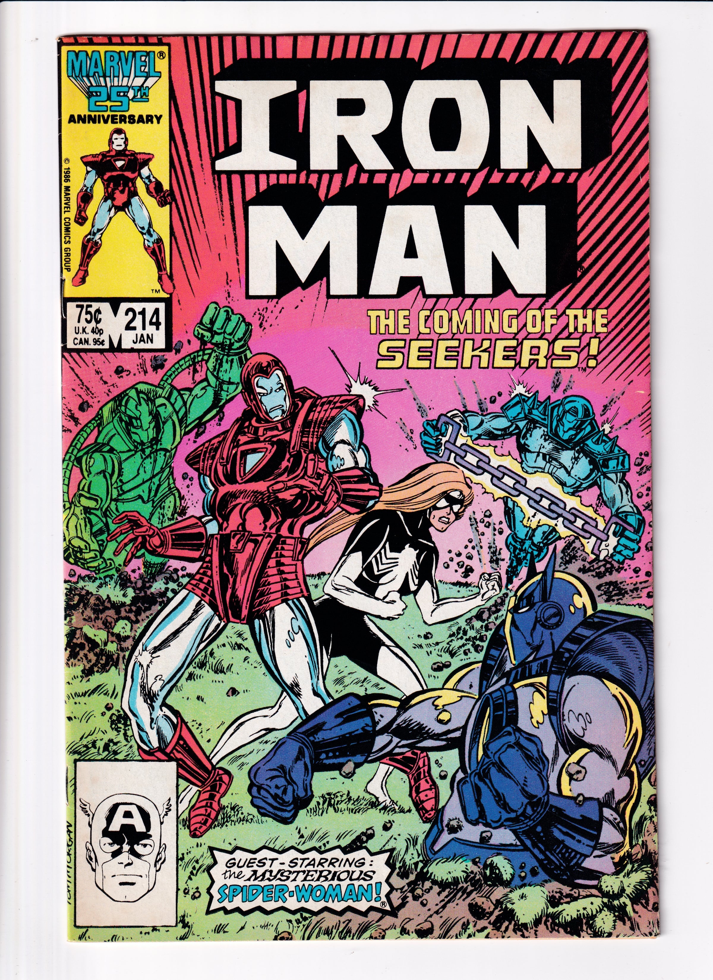 Iron Man #214 VF (7.0) (1986)