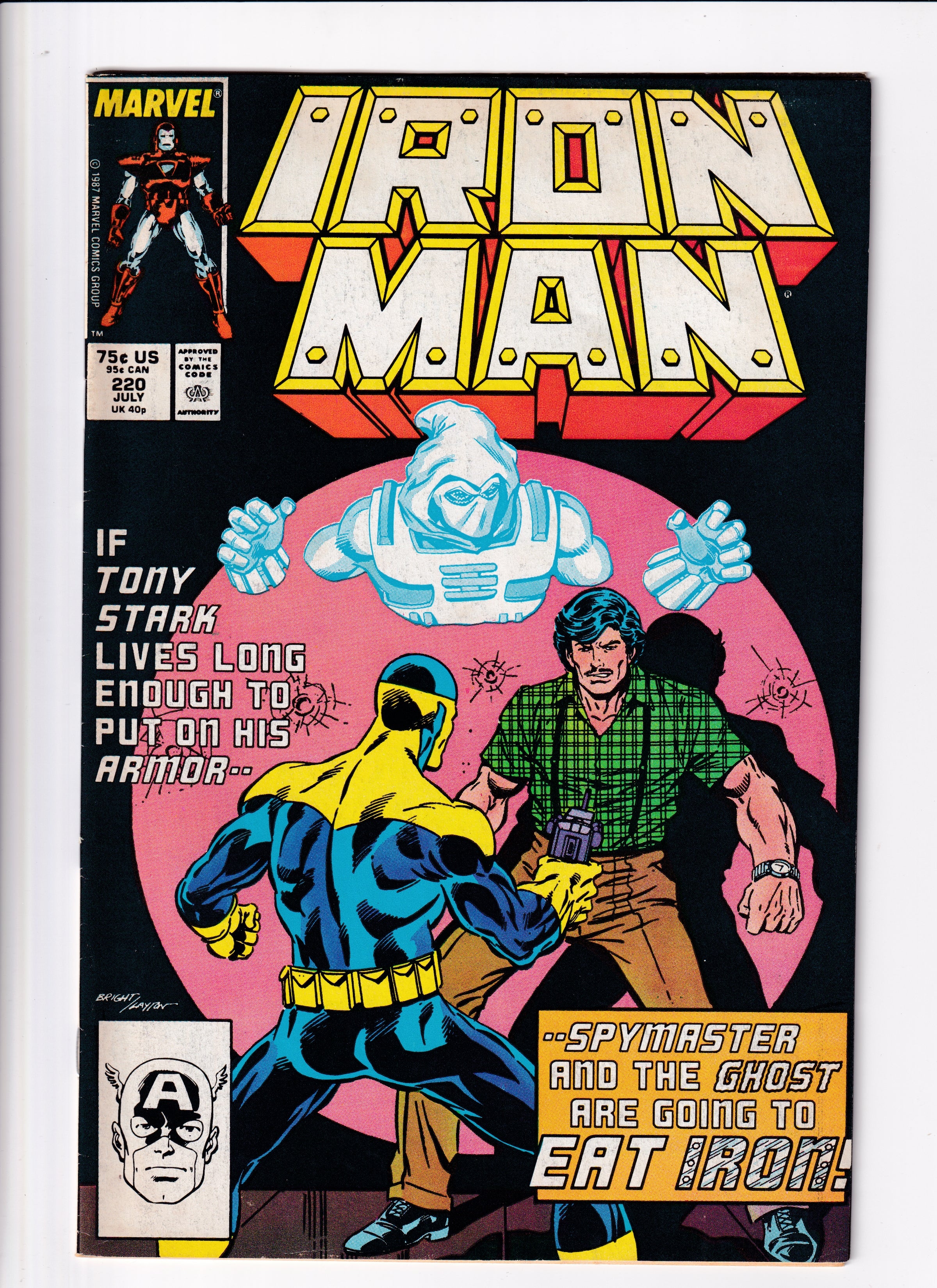 Iron Man #220 FN(7.0) (1986)