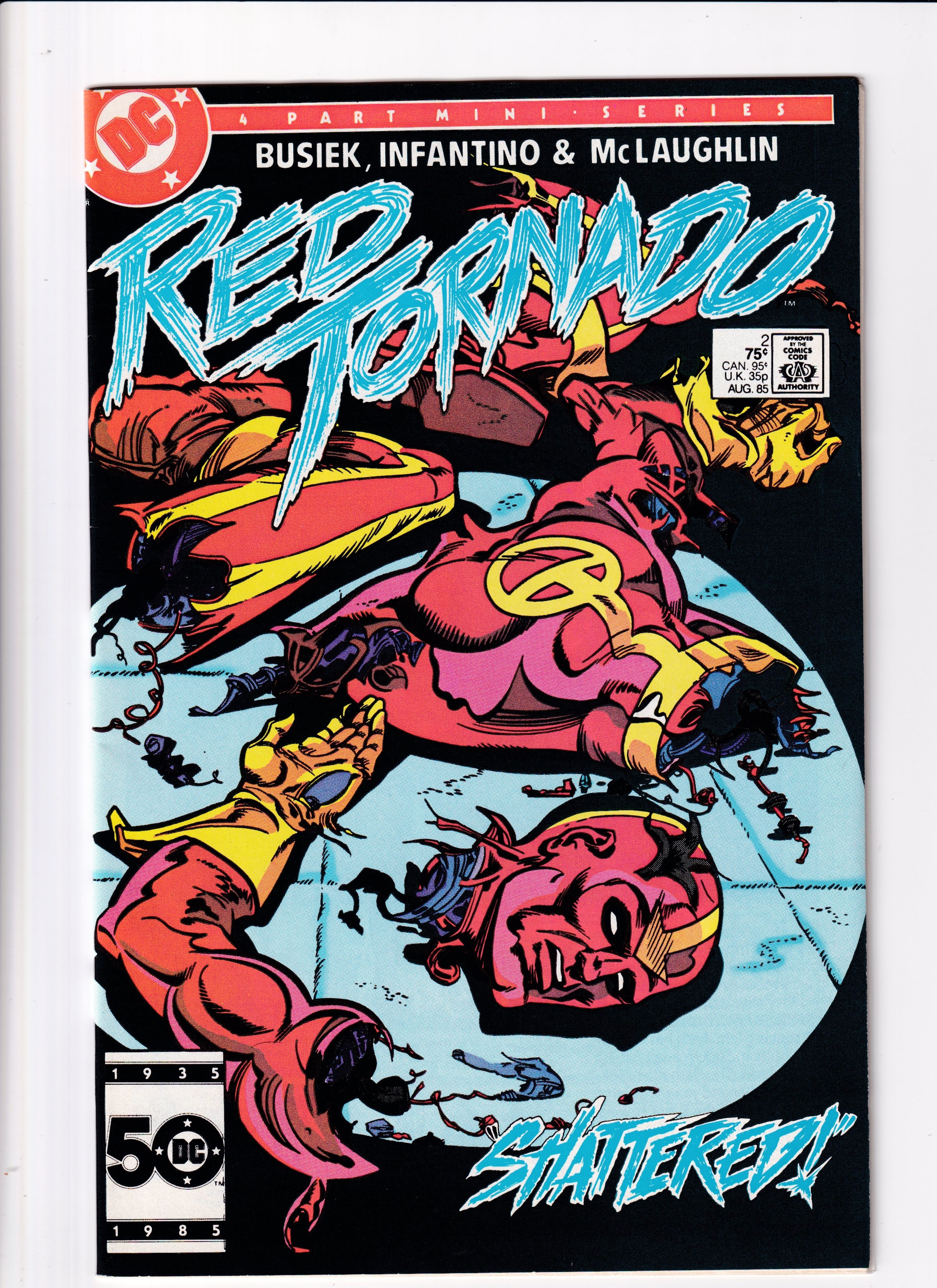 Red Tornado #2 VF (8.5) (1985)