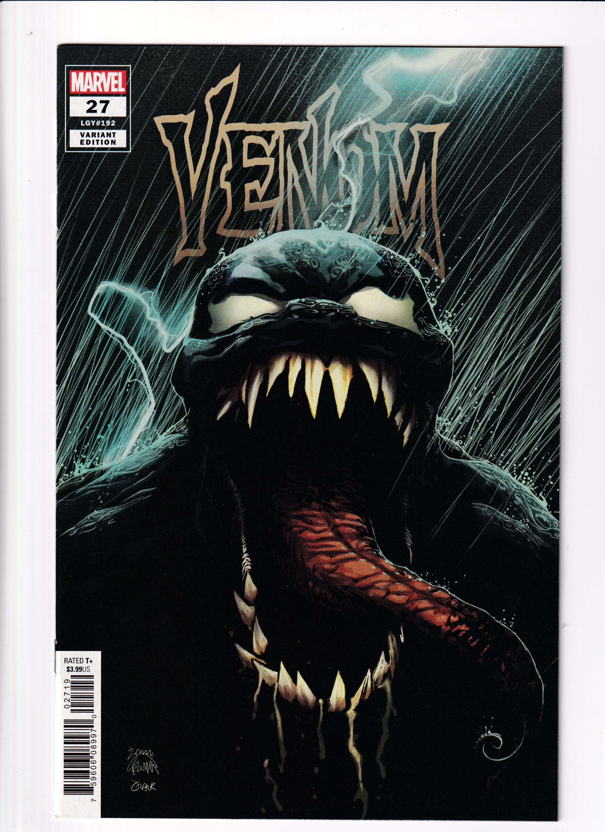 Venom #27 Stegman Var. NM (9.8) (2020)