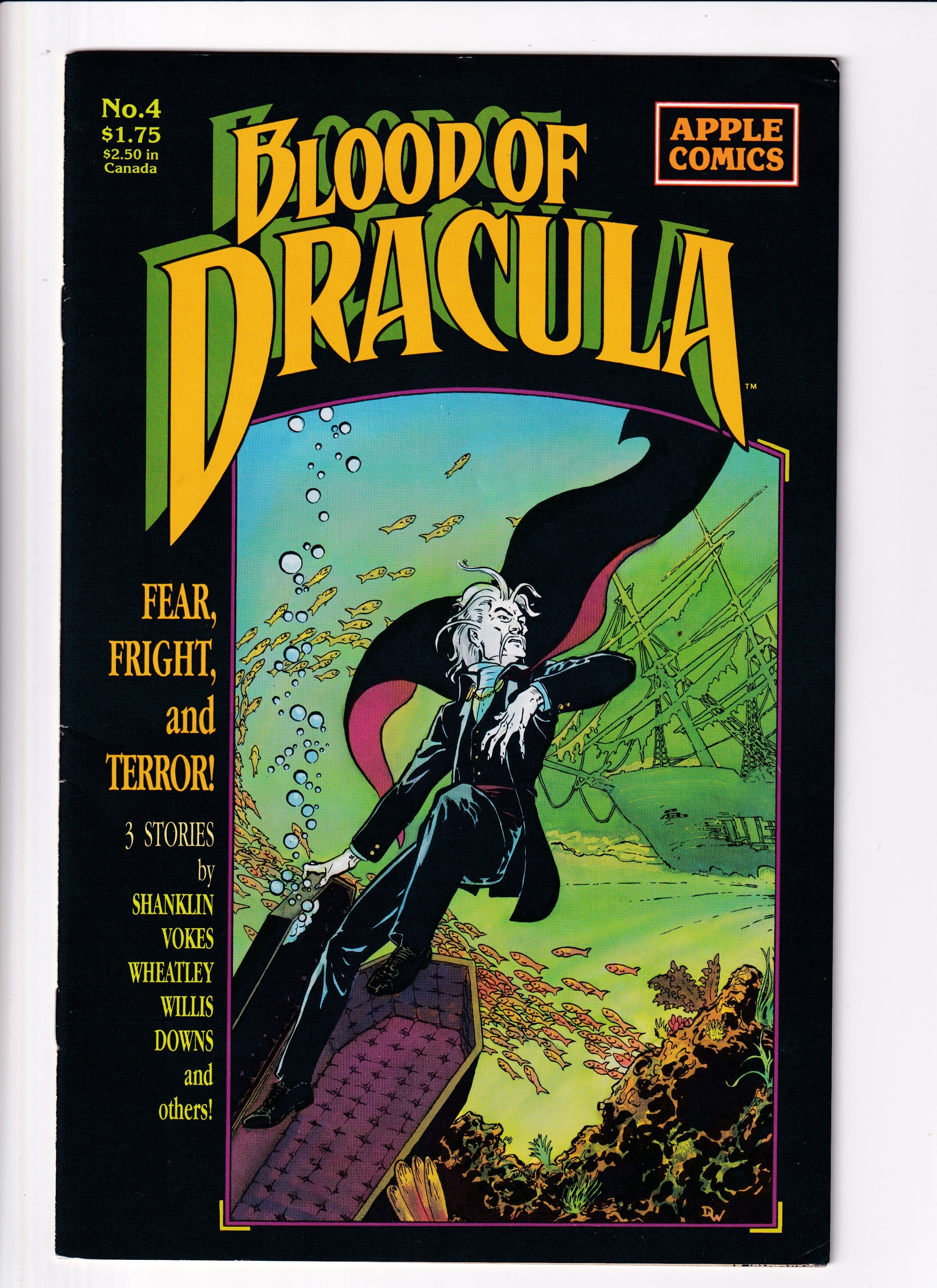 Blood of Dracula #4 FN (7.0) (1988)
