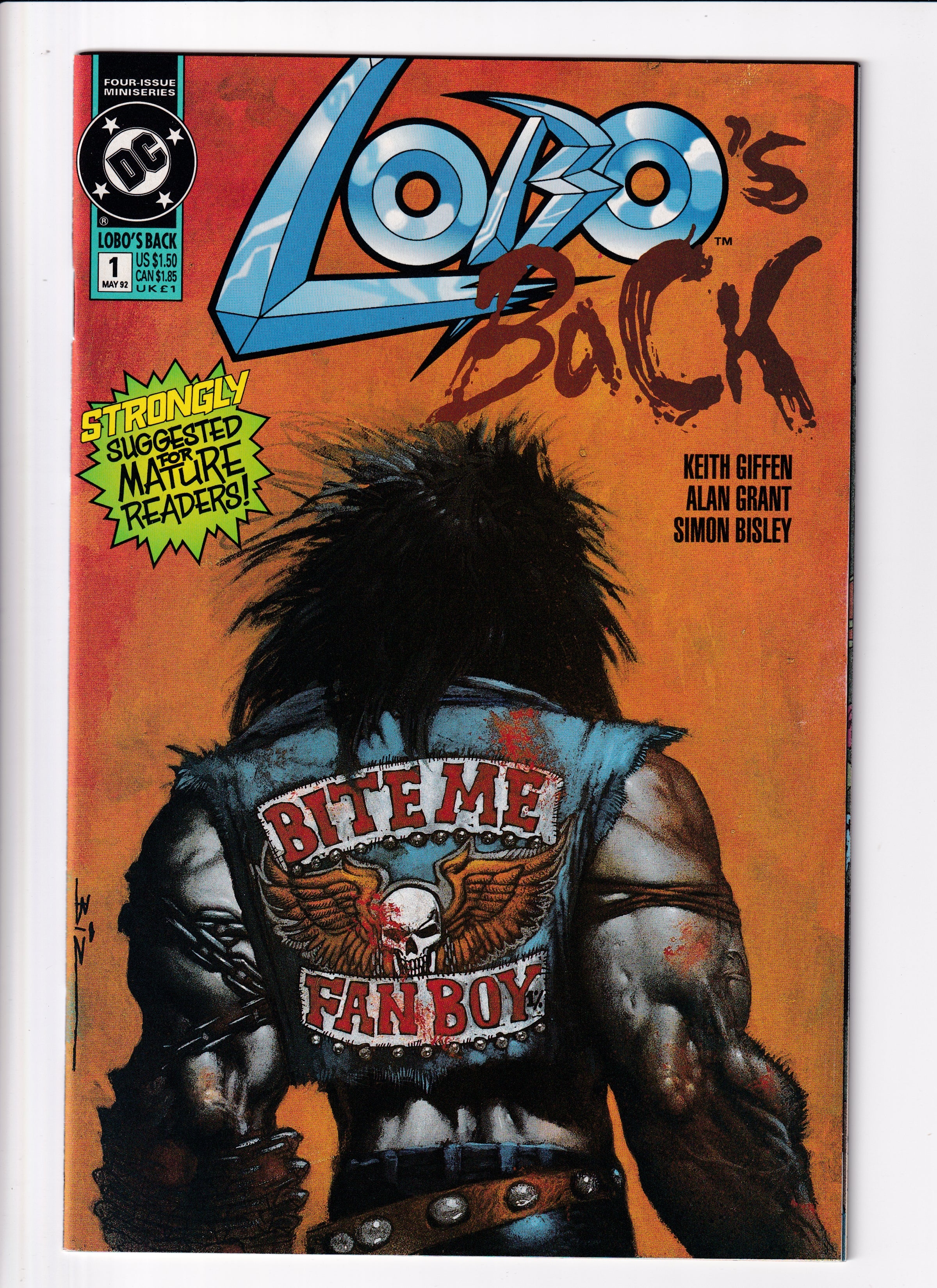 Lobo's Back #1 NM (9.4) (1992)