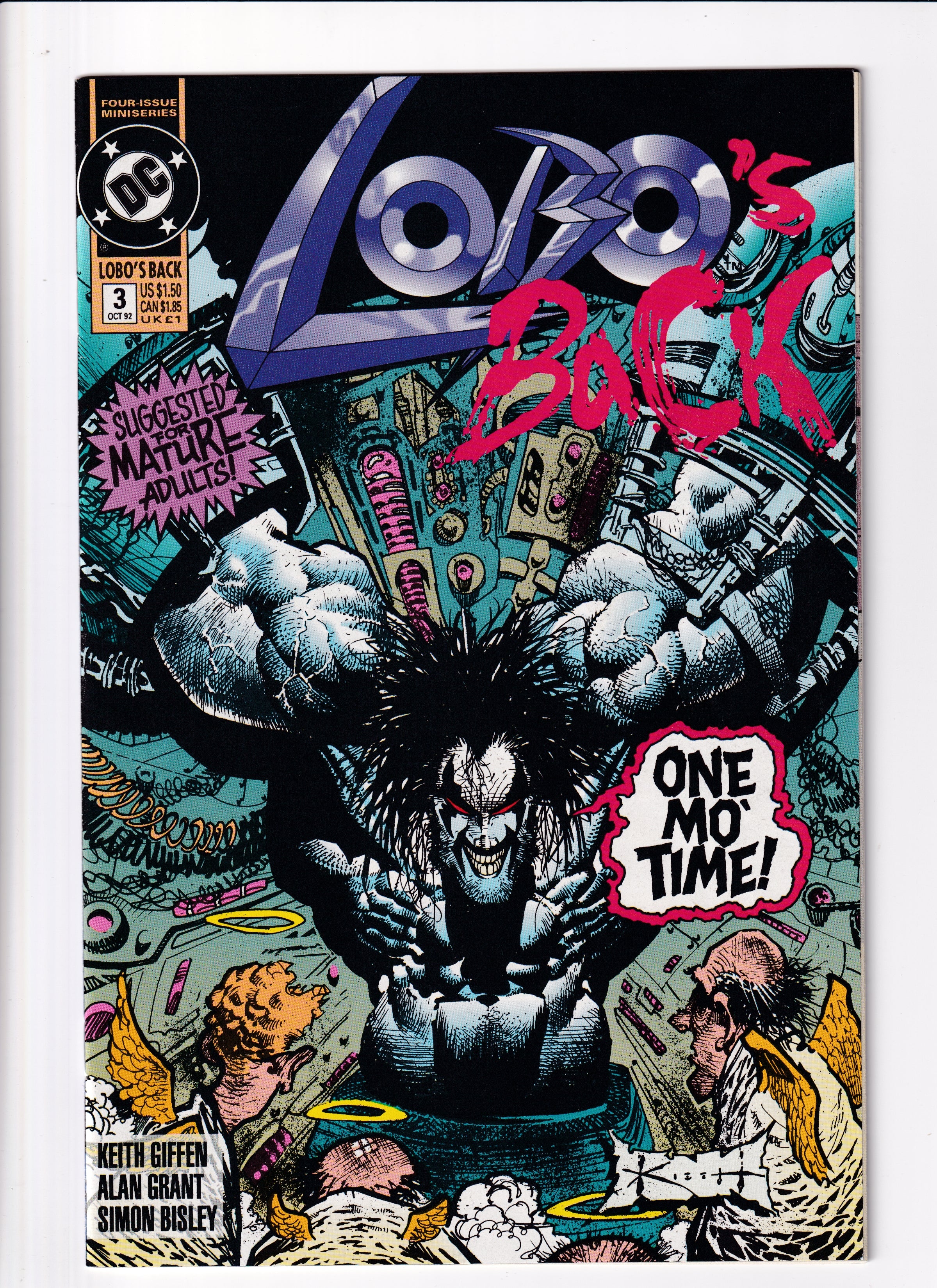Lobo's Back #3 NM (9.4) (1992)