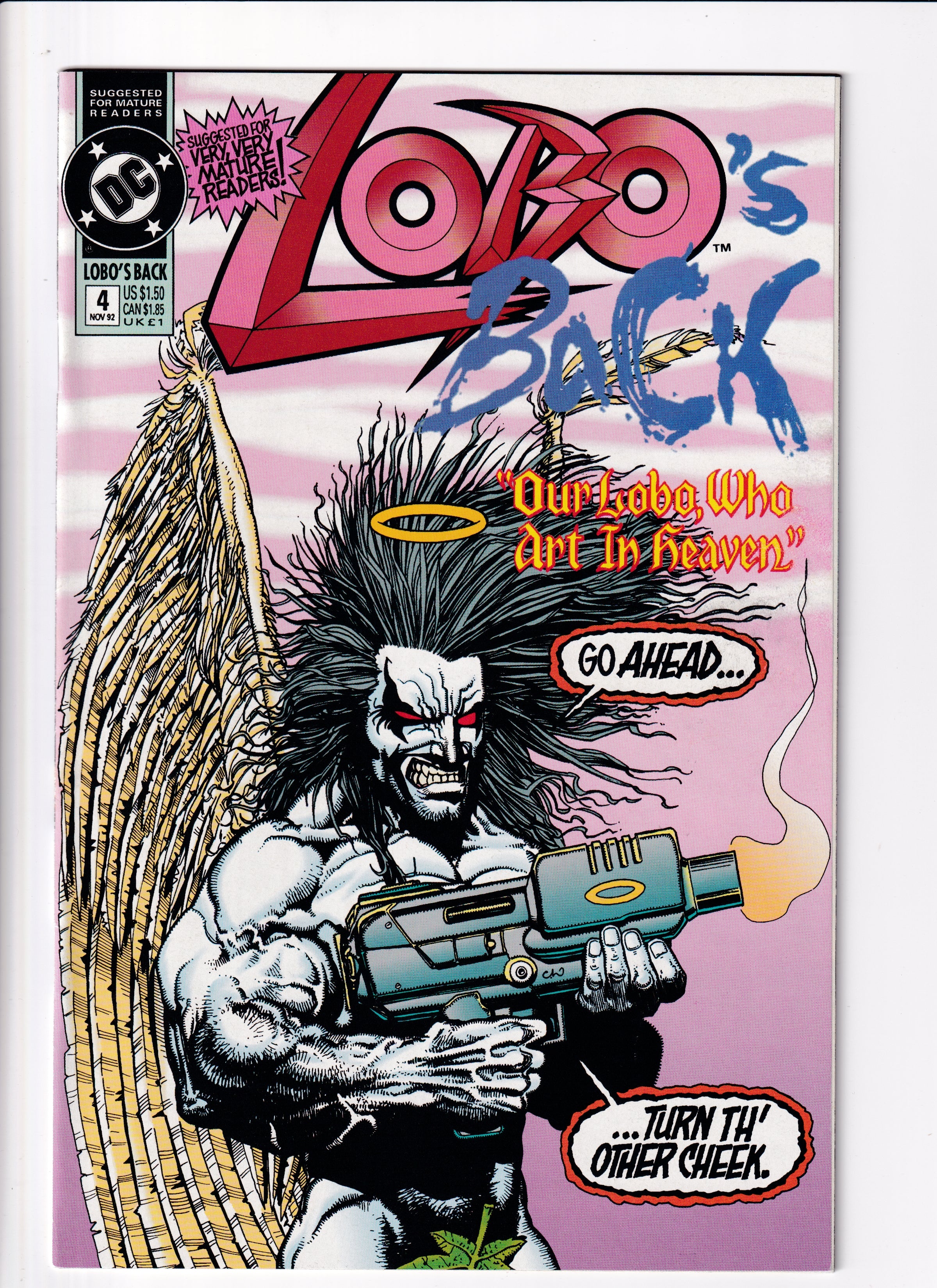 Lobo's Back #4 NM (9.4) (1992)