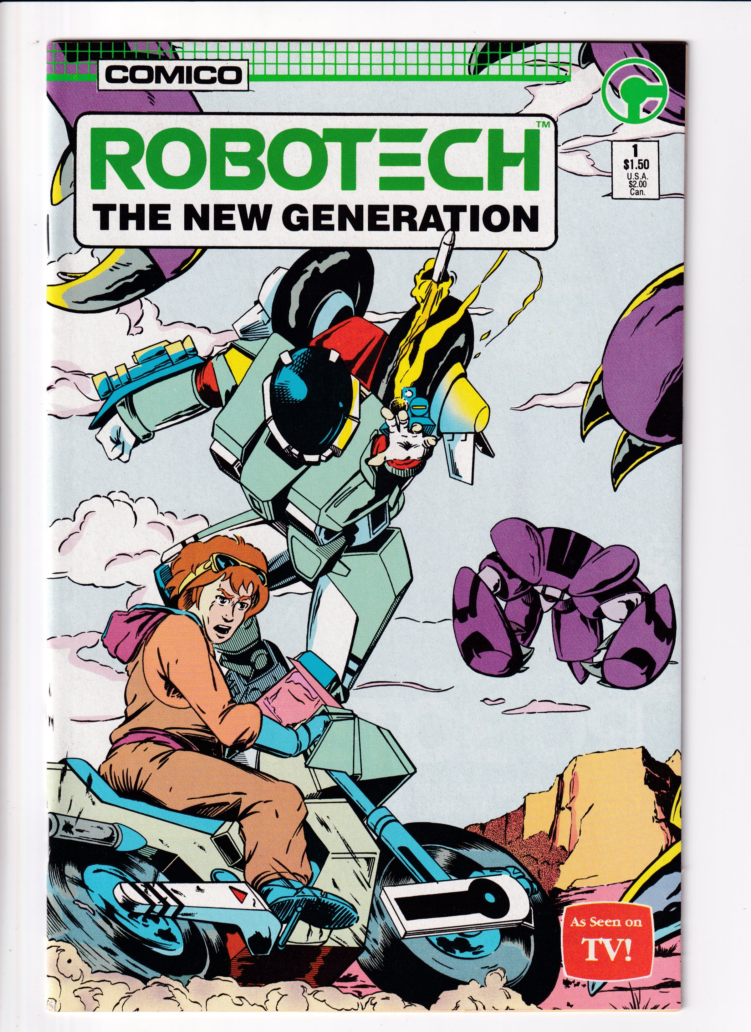 Robotech: The New Generation #1 (9.4) (1985)
