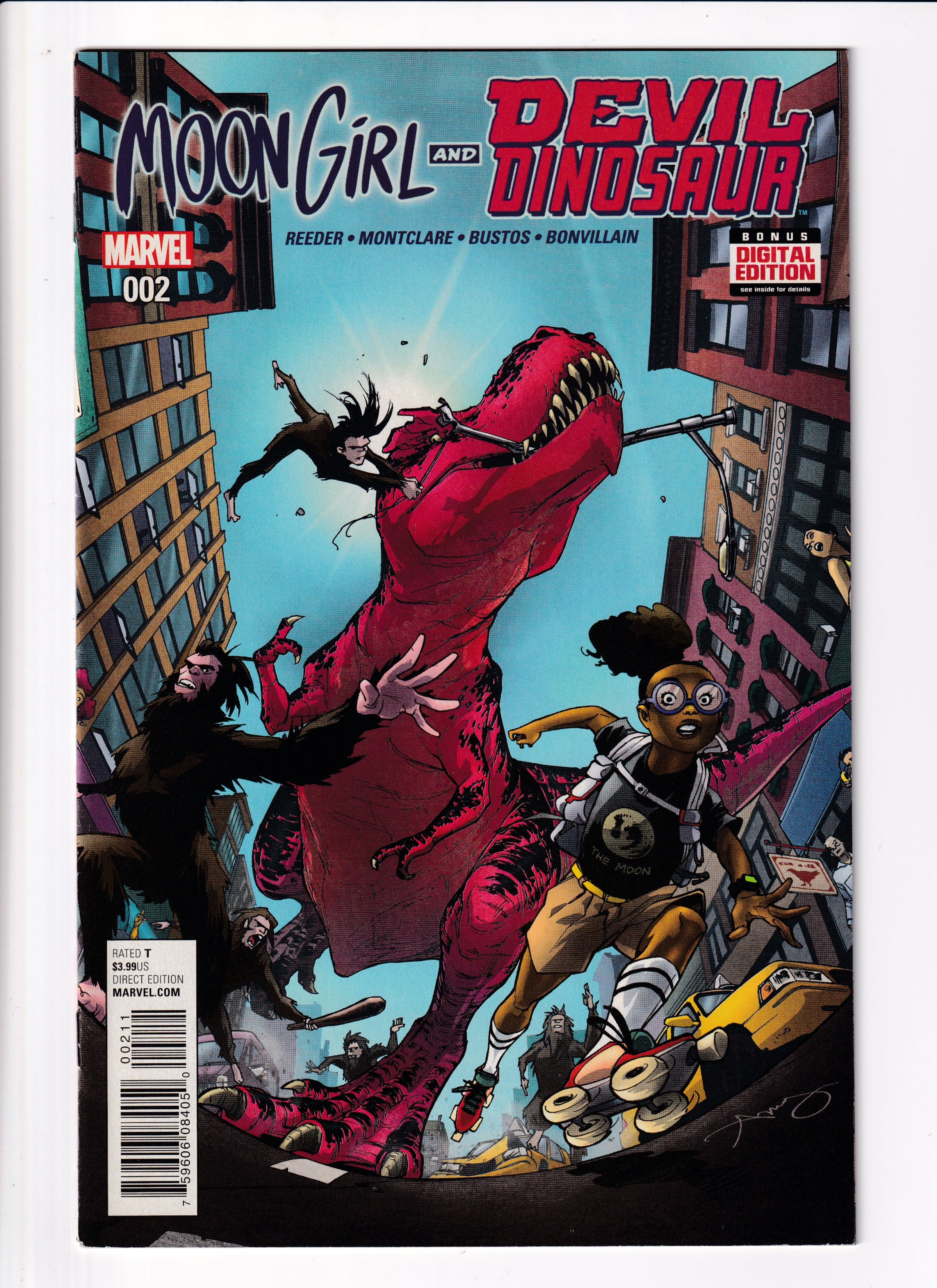 Moon Girl and Devil Dinosaur #2 NM (9.2) (2015)