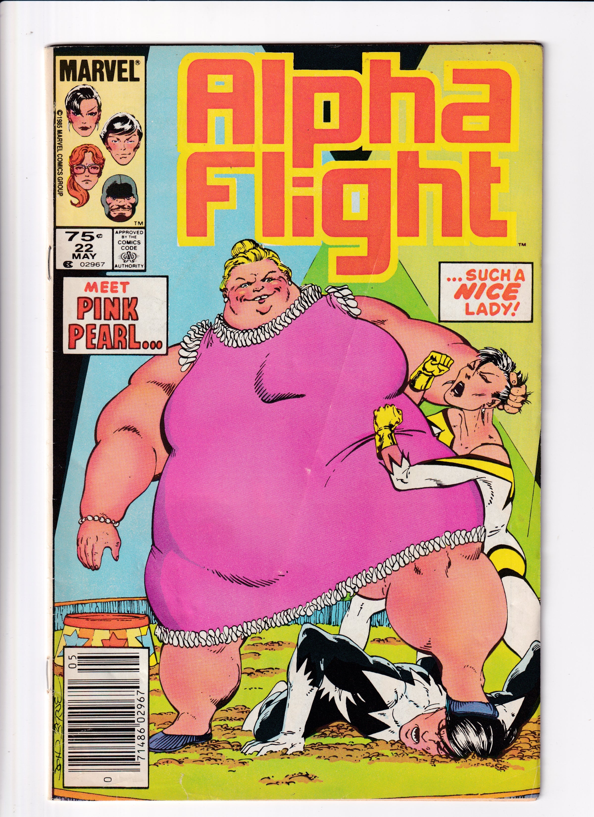Alpha Flight #22 Canadian Price Var Low Grade (1985)