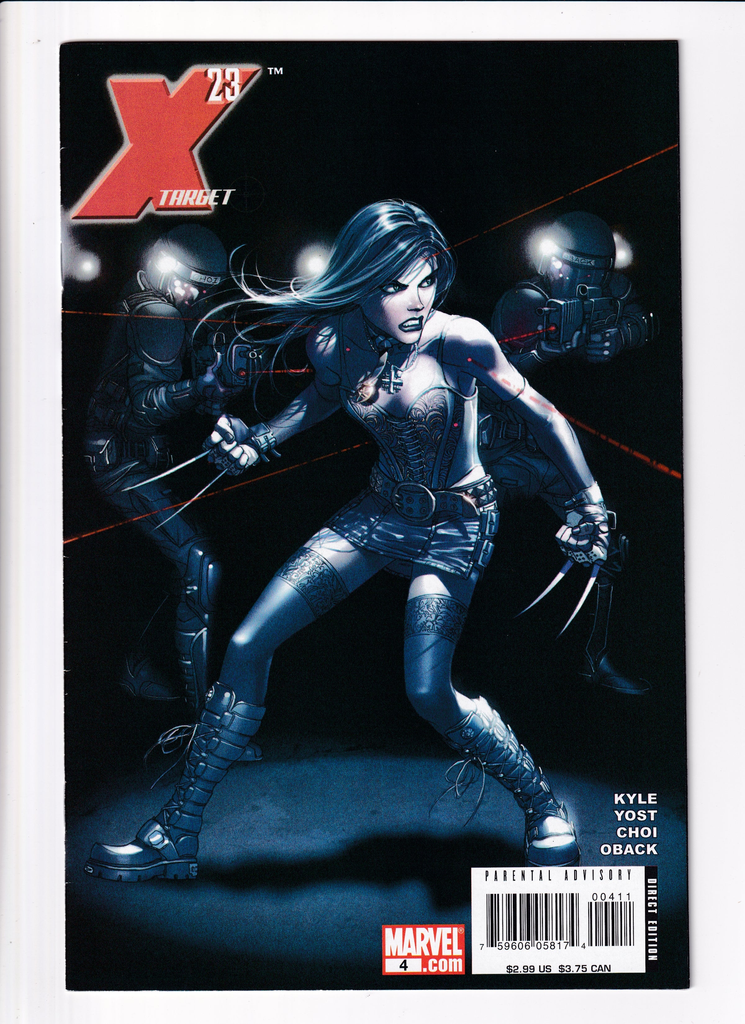 X-23: Target X #4 NM (9.2) (2007)