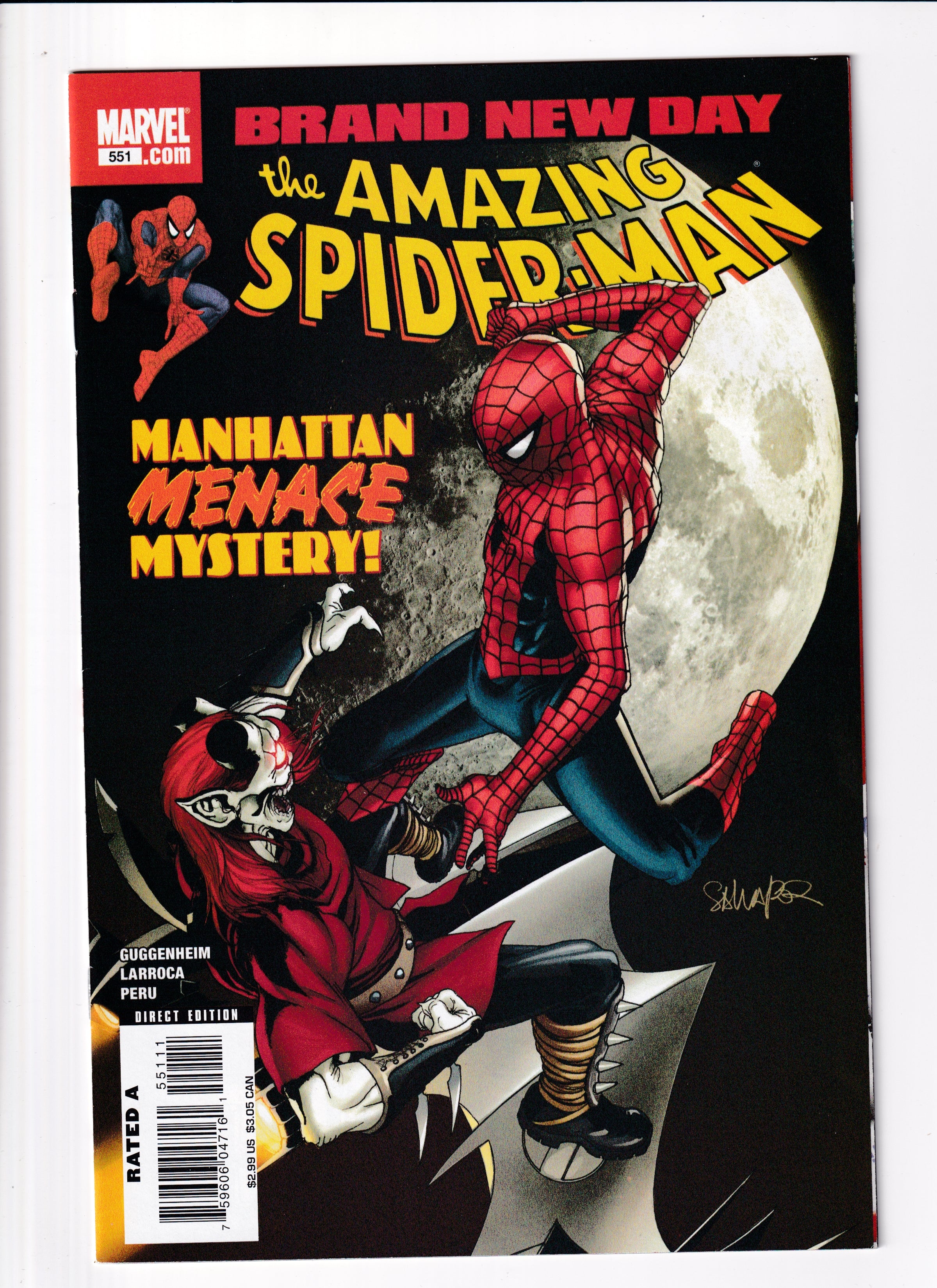 Amazing Spider-Man #551 NM (9.0) (2008)