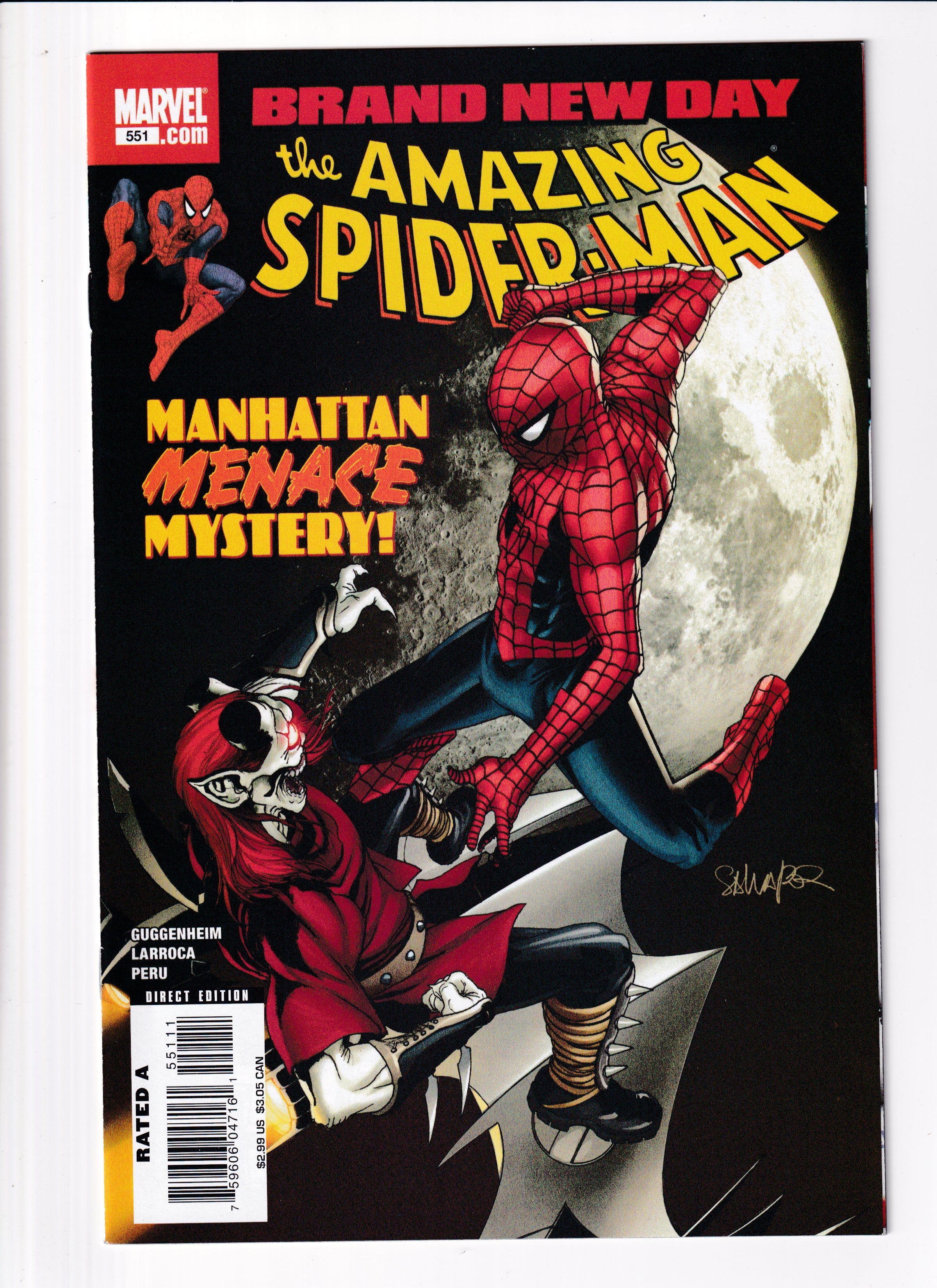 Amazing Spider-Man #551 NM (9.4) (2008)