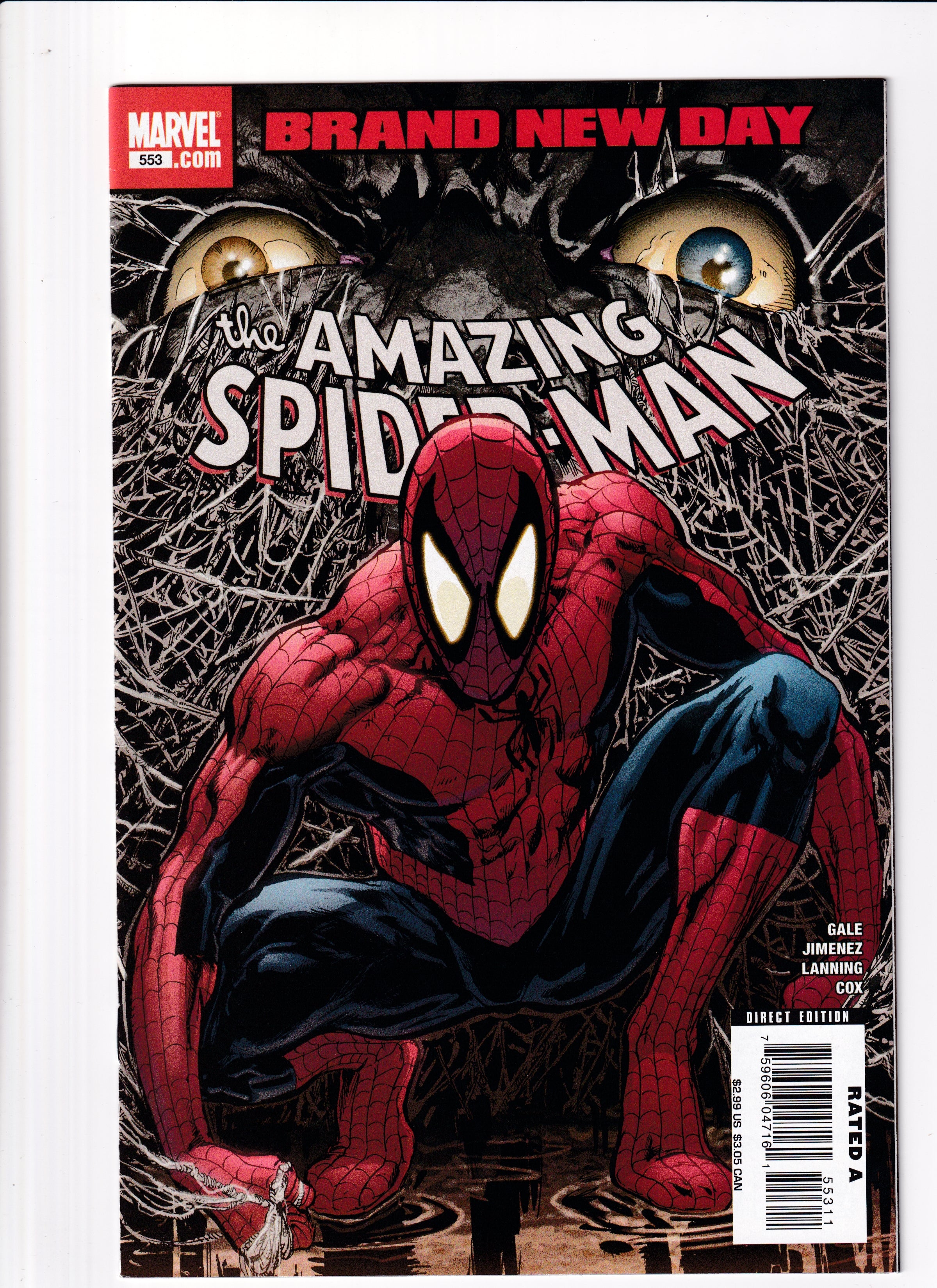 Amazing Spider-Man #553 NM (9.0) (2008)