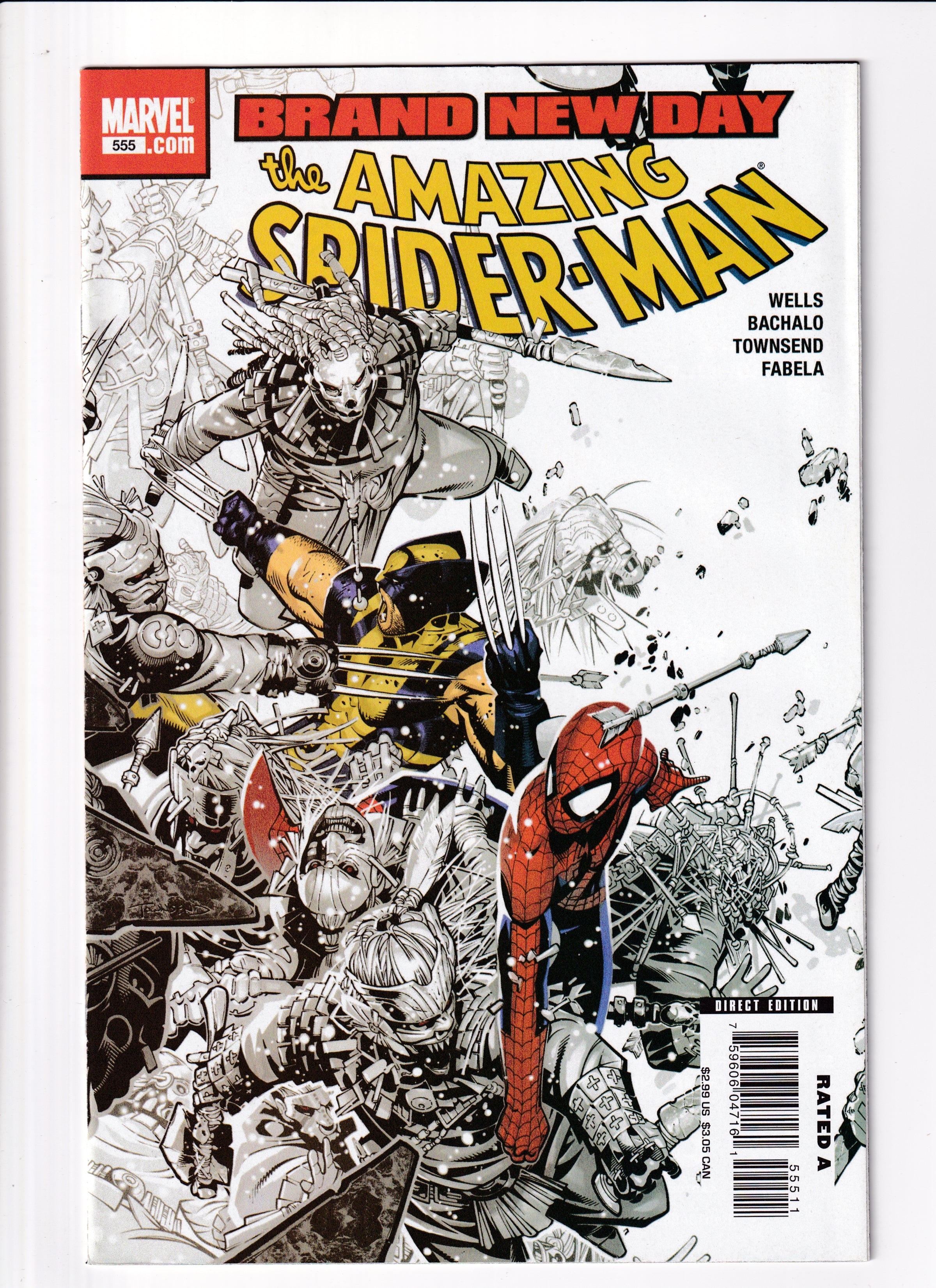 Amazing Spider-Man #555 NM (9.2) (2008)