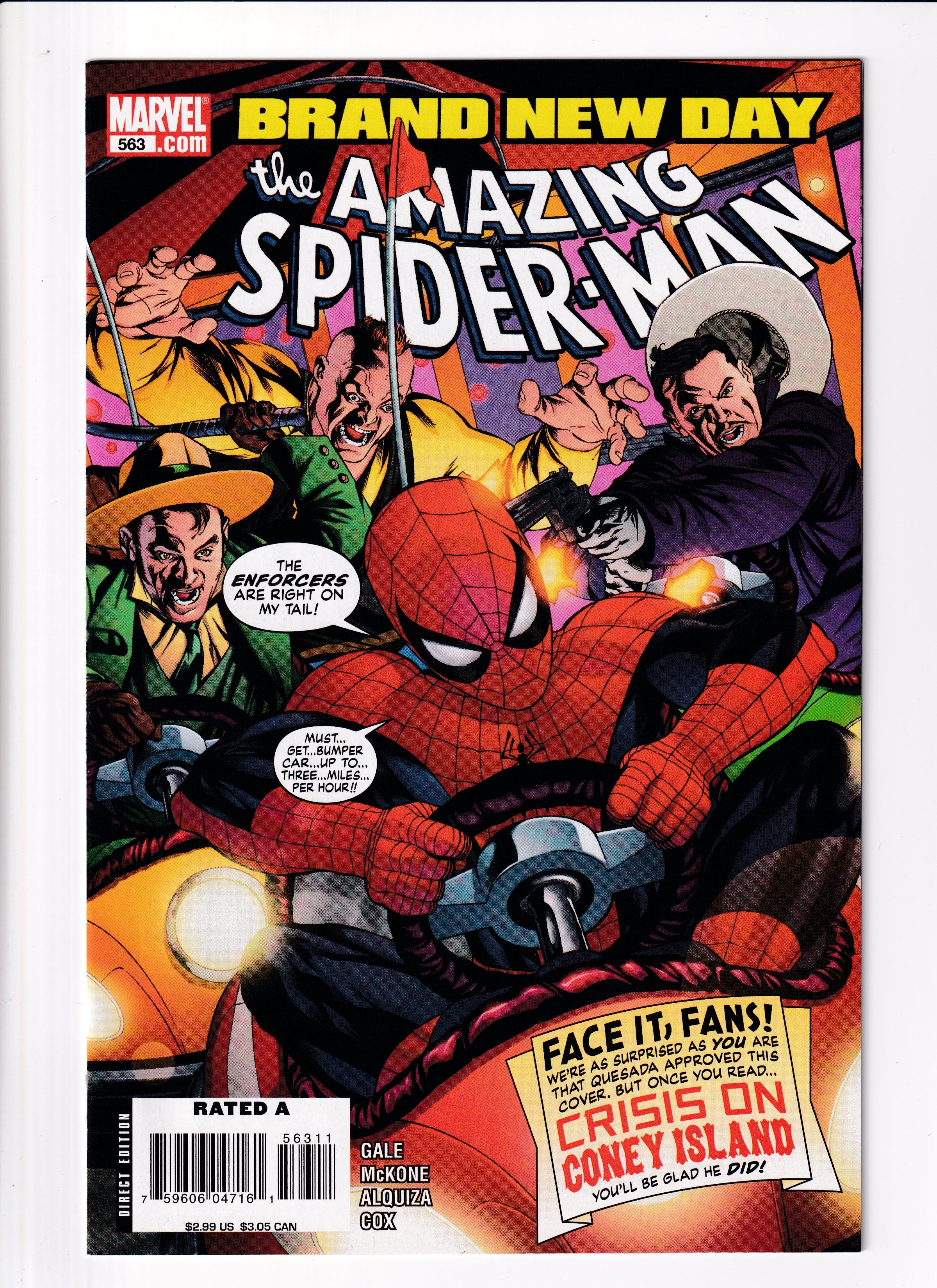 Amazing Spider-Man #563 NM (9.2) (2008)