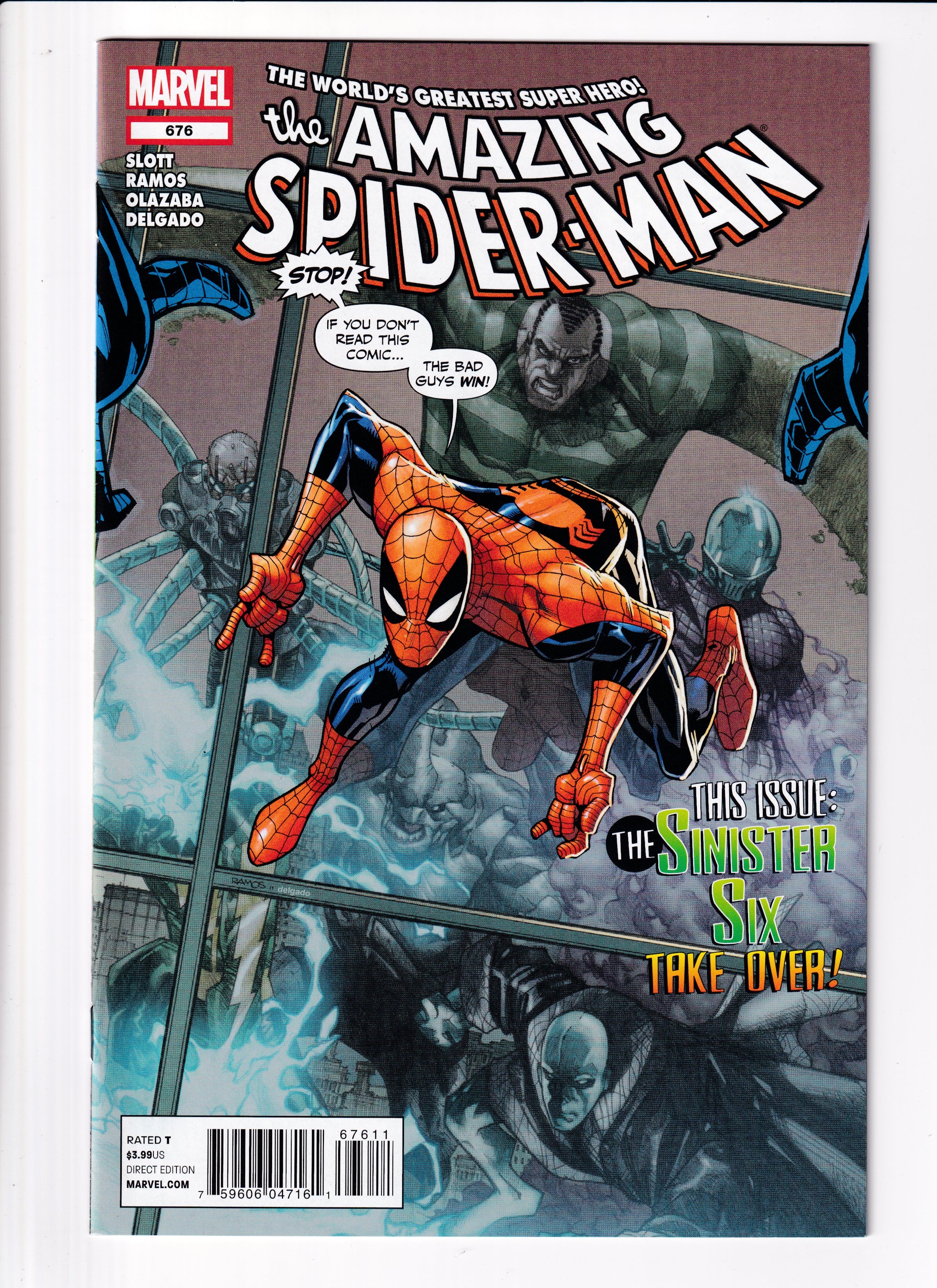Amazing Spider-Man #676 NM (9.0) (2011)
