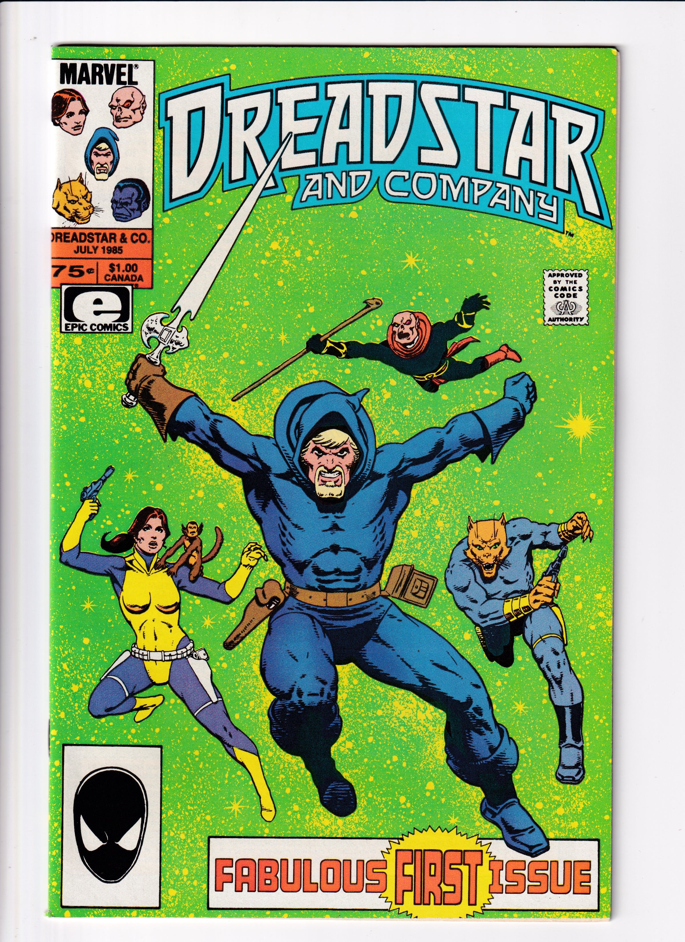 Dreadstar and Company #1 VF (8.5) (1985)