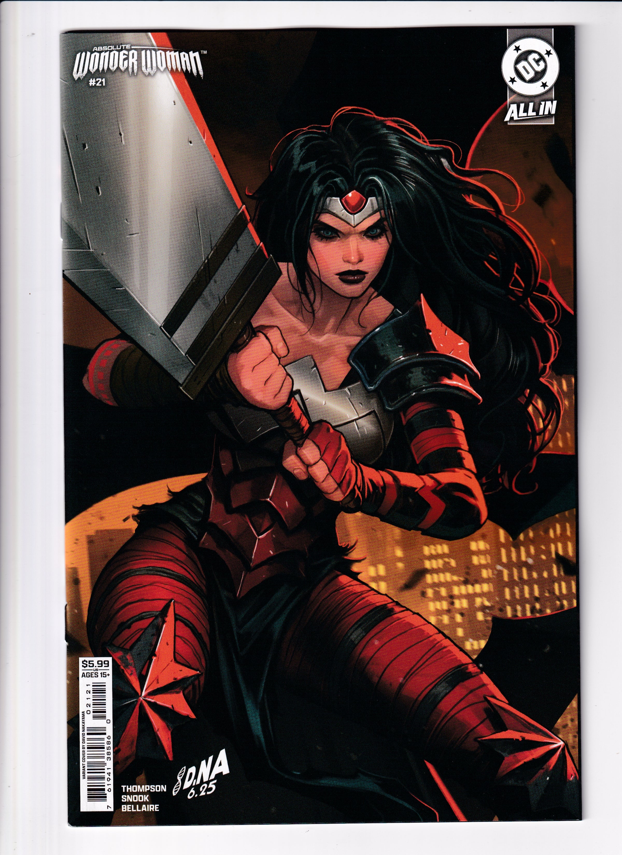 ABSOLUTE WONDER WOMAN #21 NAKAYAMA VAR