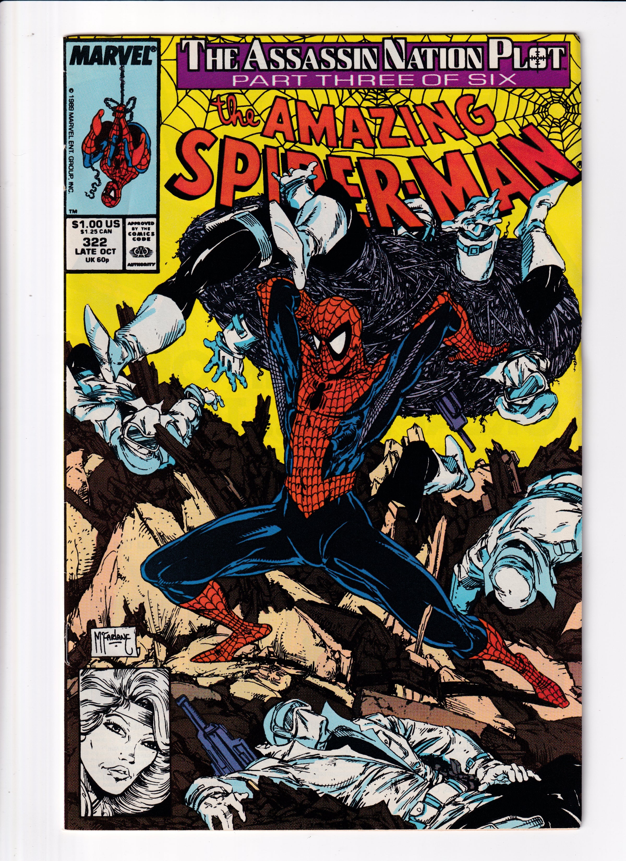 Amazing Spider-Man #322 VF (8.0) (1989)