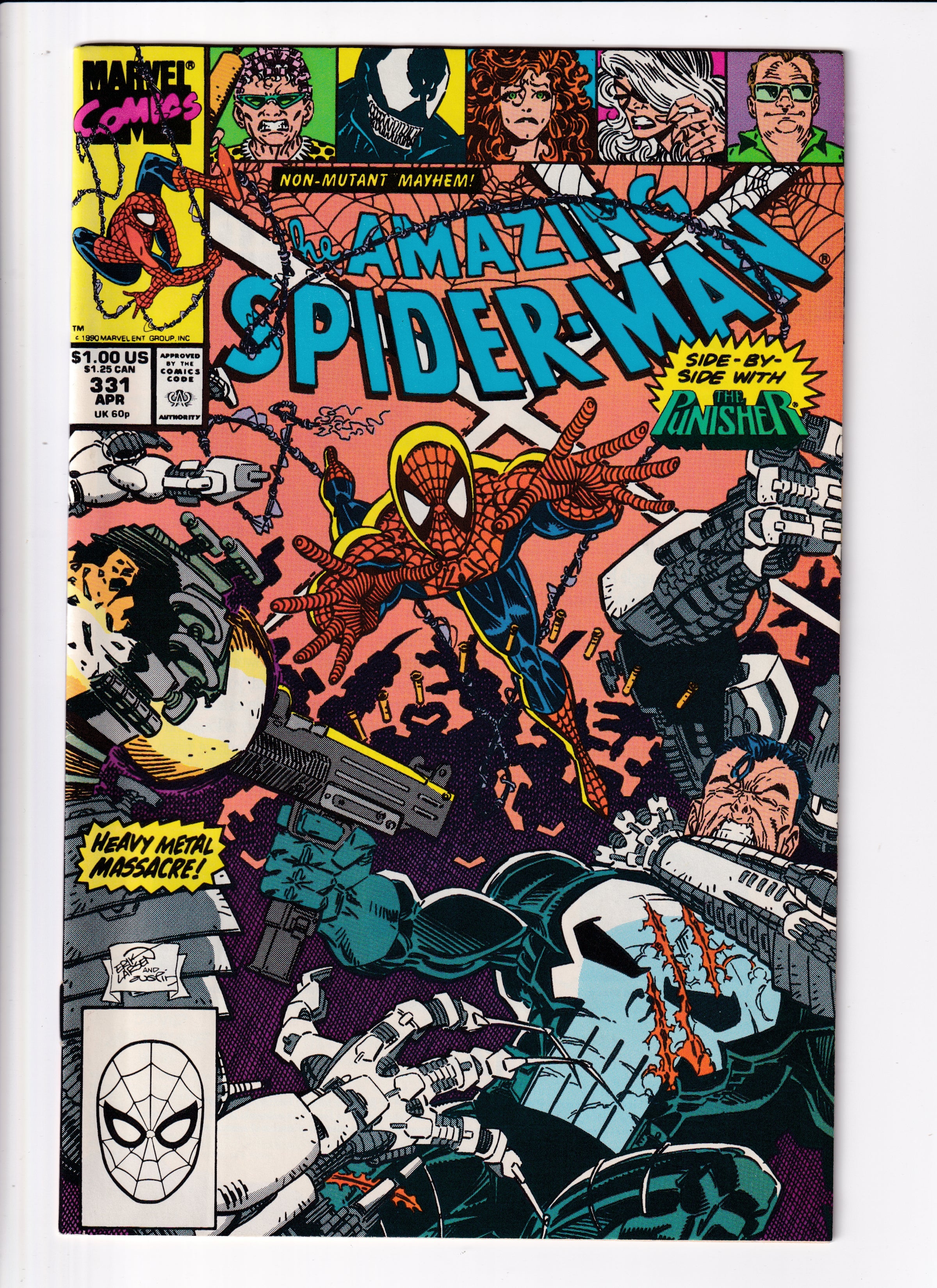 Amazing Spider-Man #331 VF (8.5) (1990)