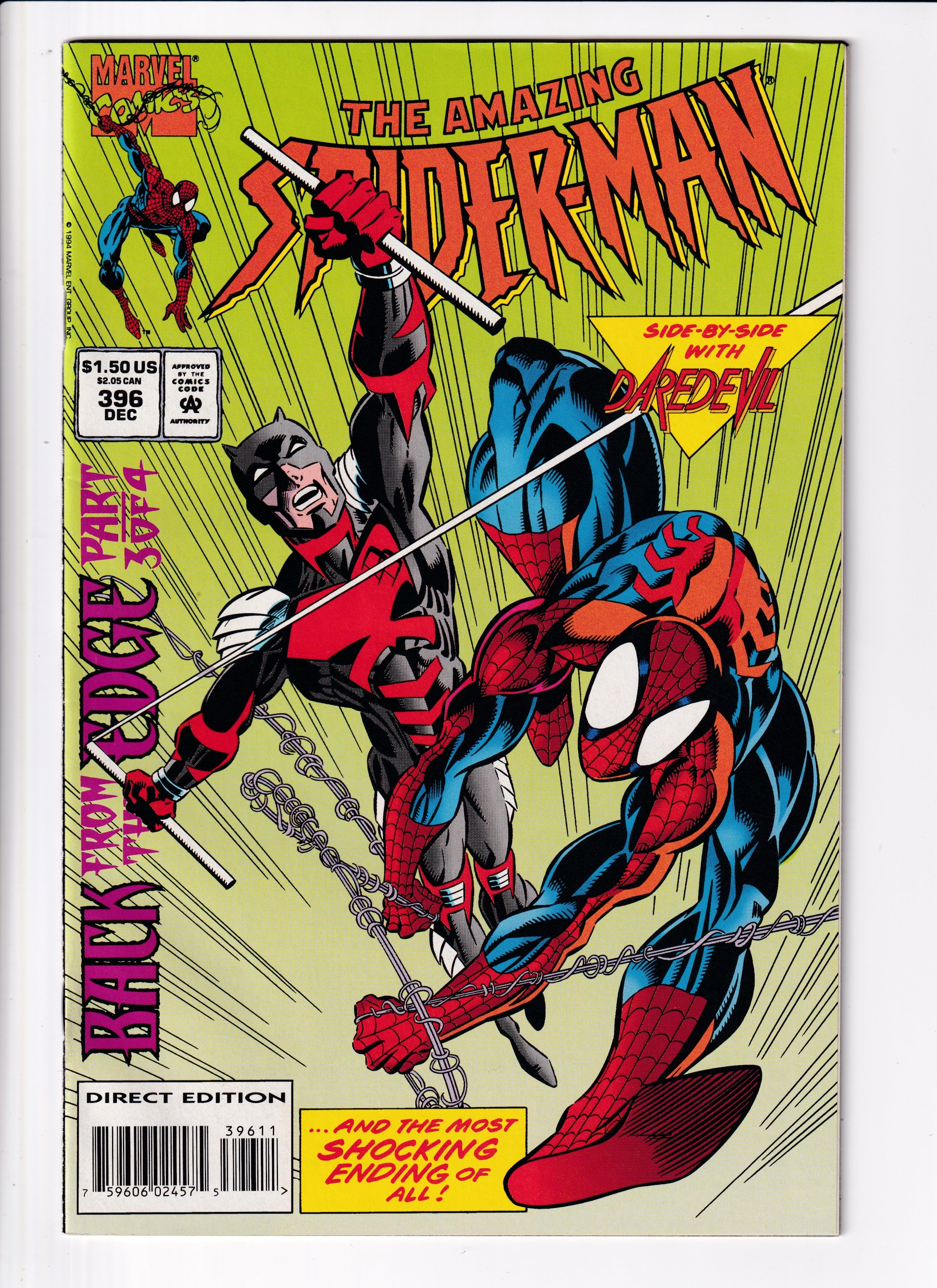 Amazing Spider-Man #396 VF (8.5) (1994)