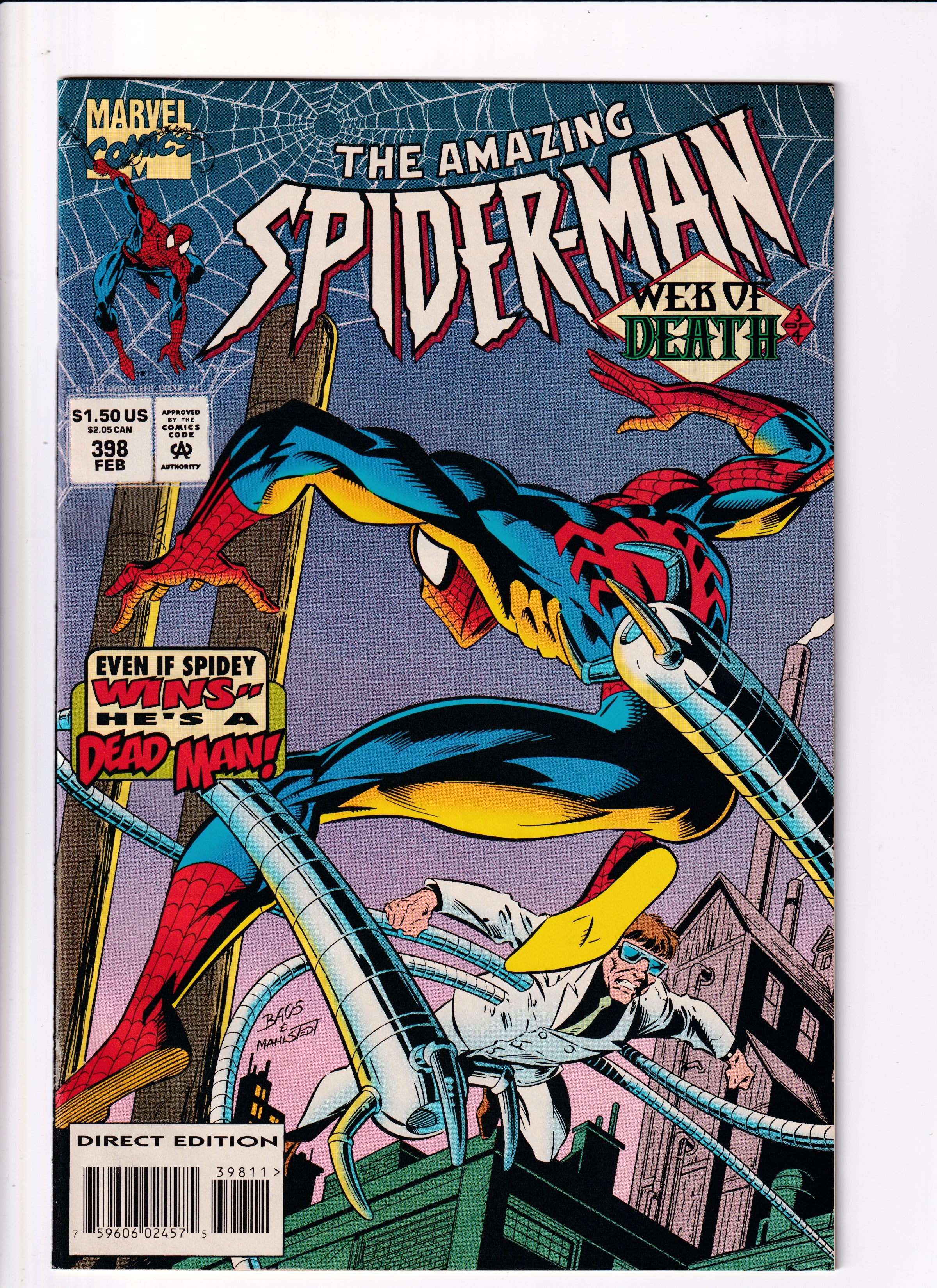 Amazing Spider-Man #398 NM (9.0) (1994)