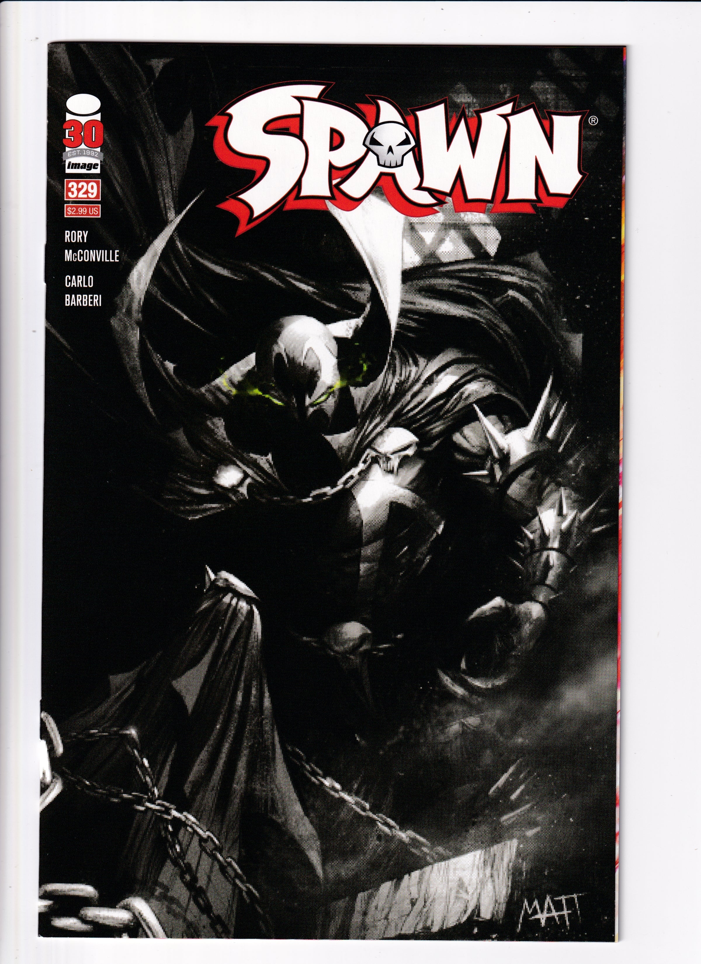 Spawn #329 NM (9.6) (2022)