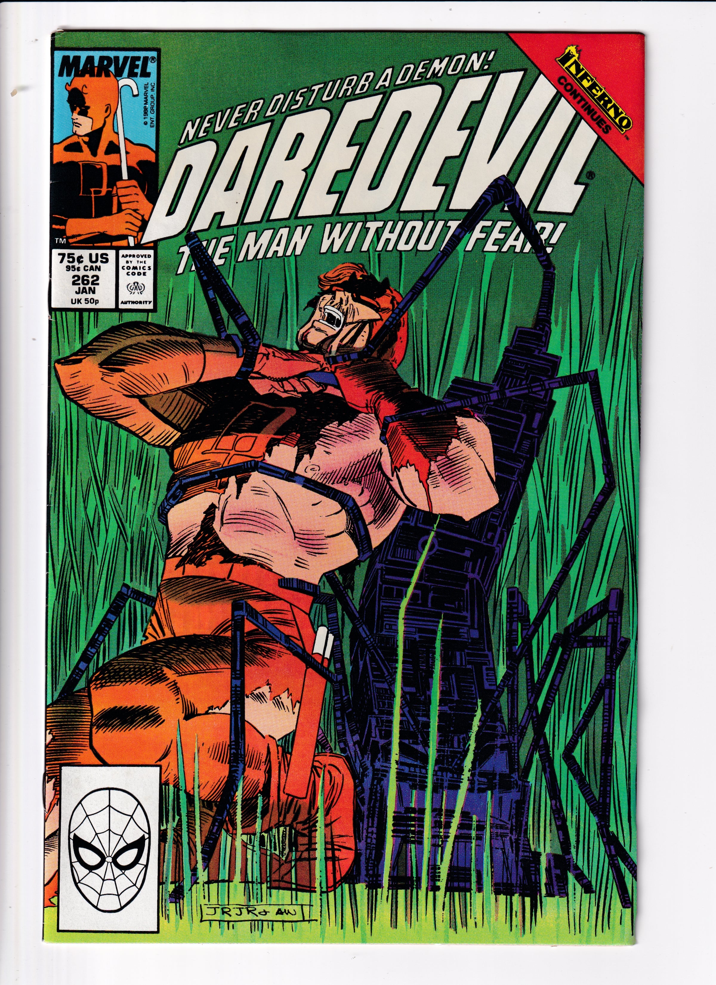 Daredevil #262 VF (8.0) (1989)