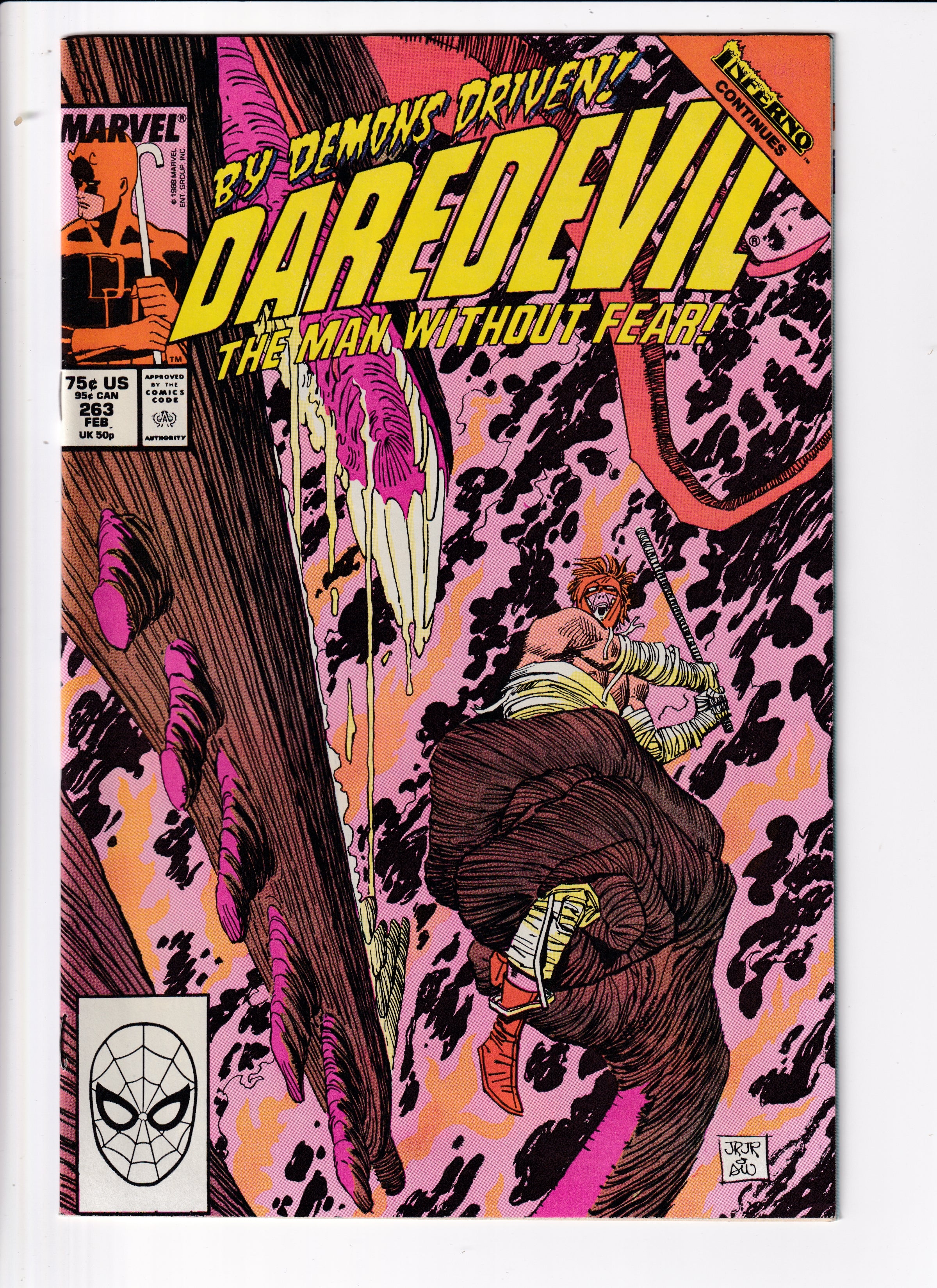 Daredevil #263 VF (8.0) (1989)