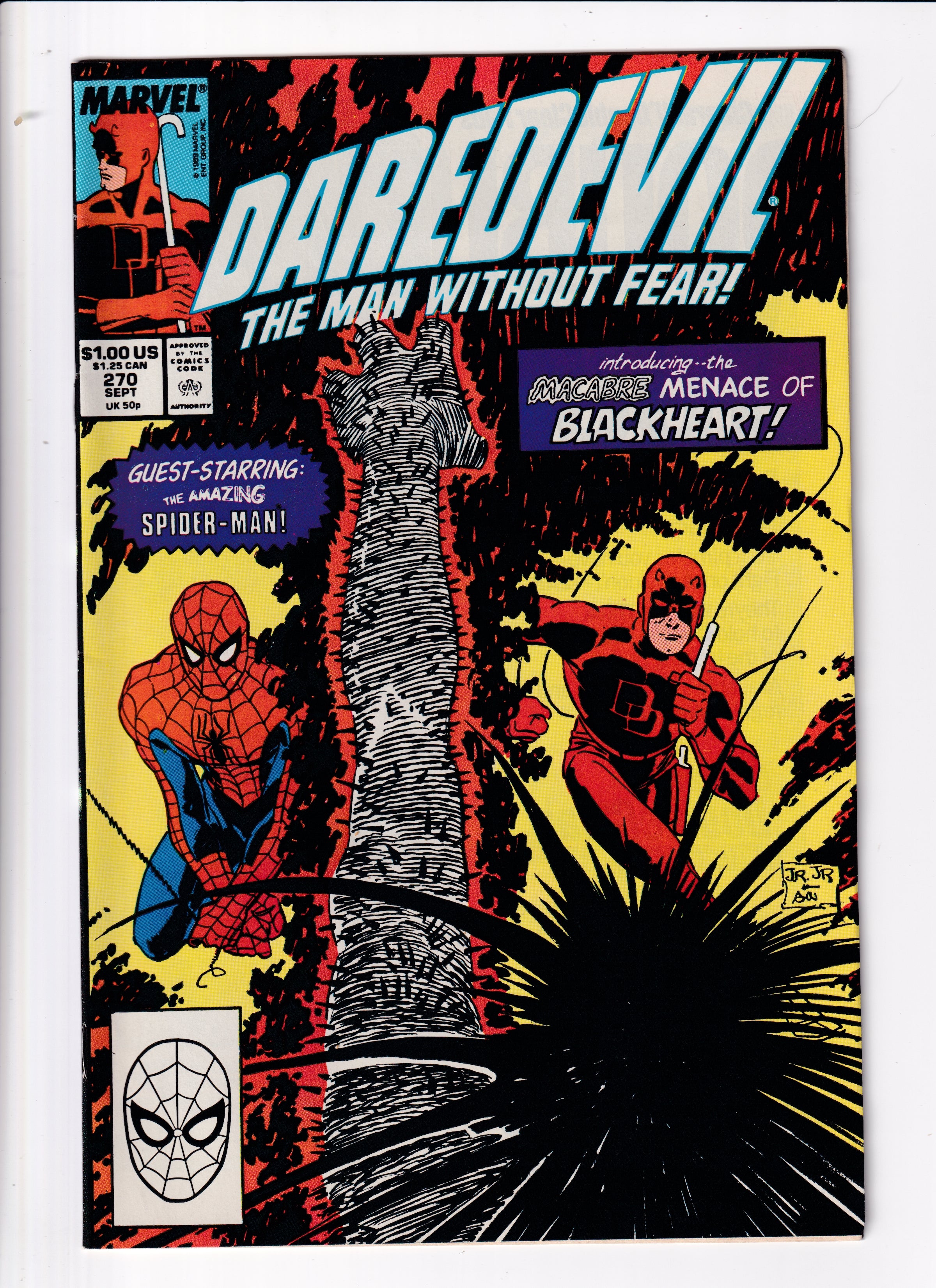 Daredevil #270 VF (8.5) (1989)
