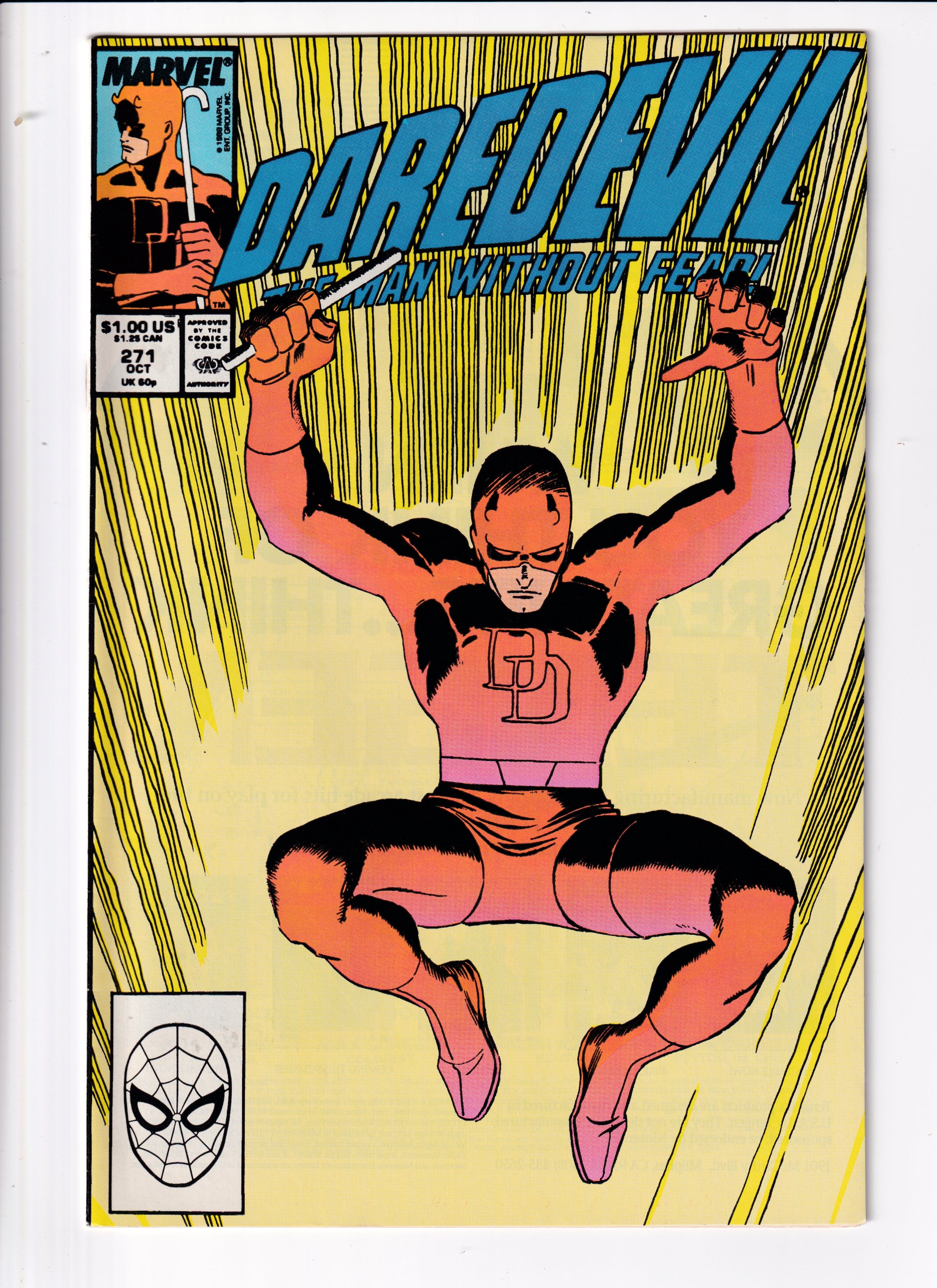 Daredevil #271 VF (8.5) (1989)