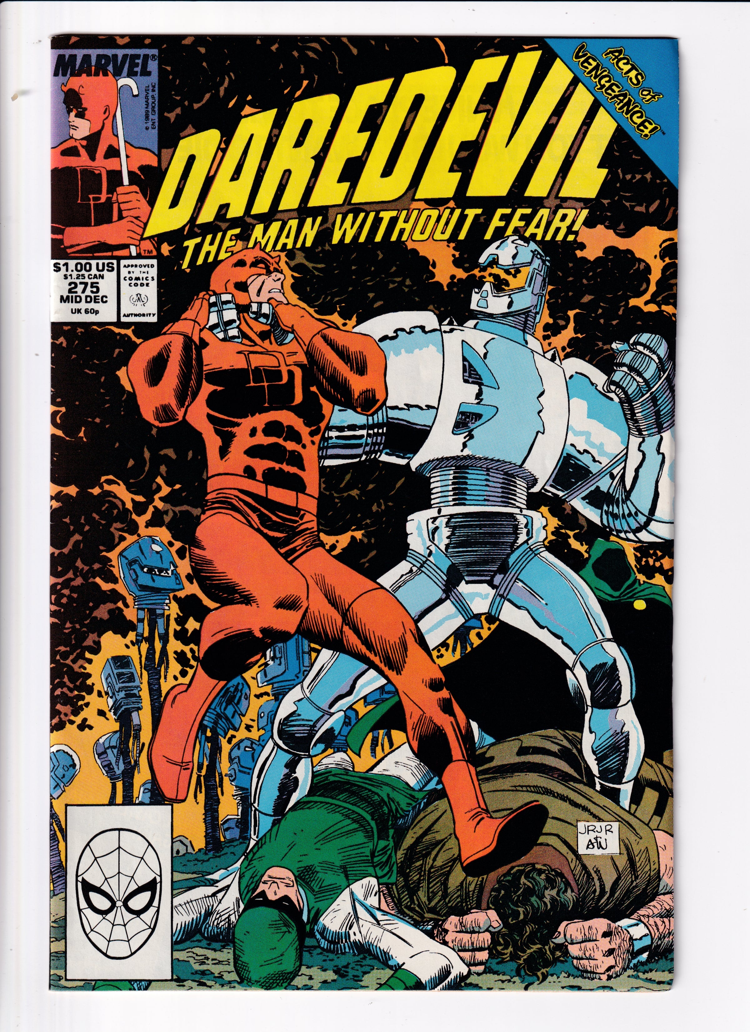 Daredevil #275 VF (8.5) (1989)