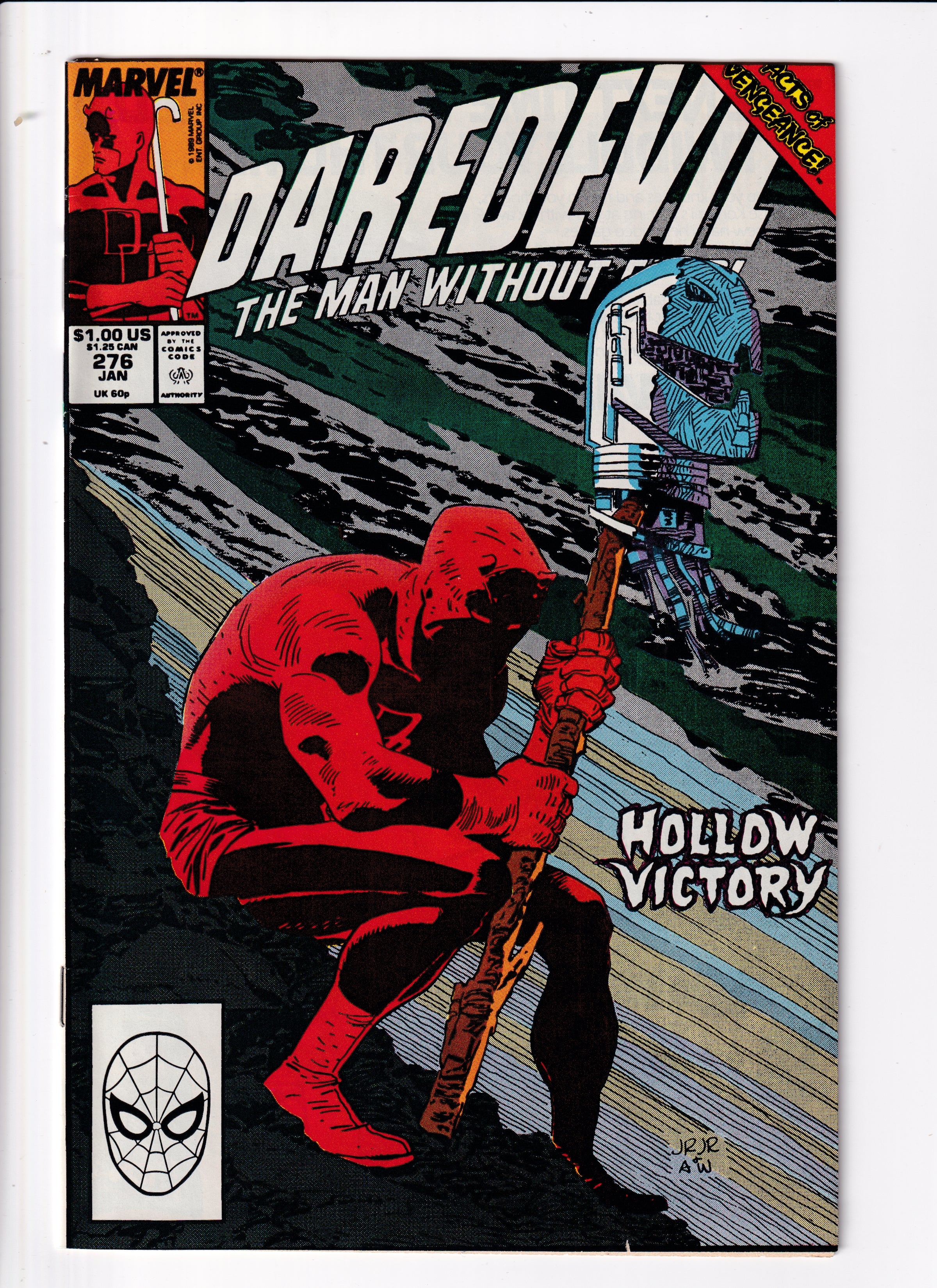 Daredevil #276 VF (8.5) (1990)