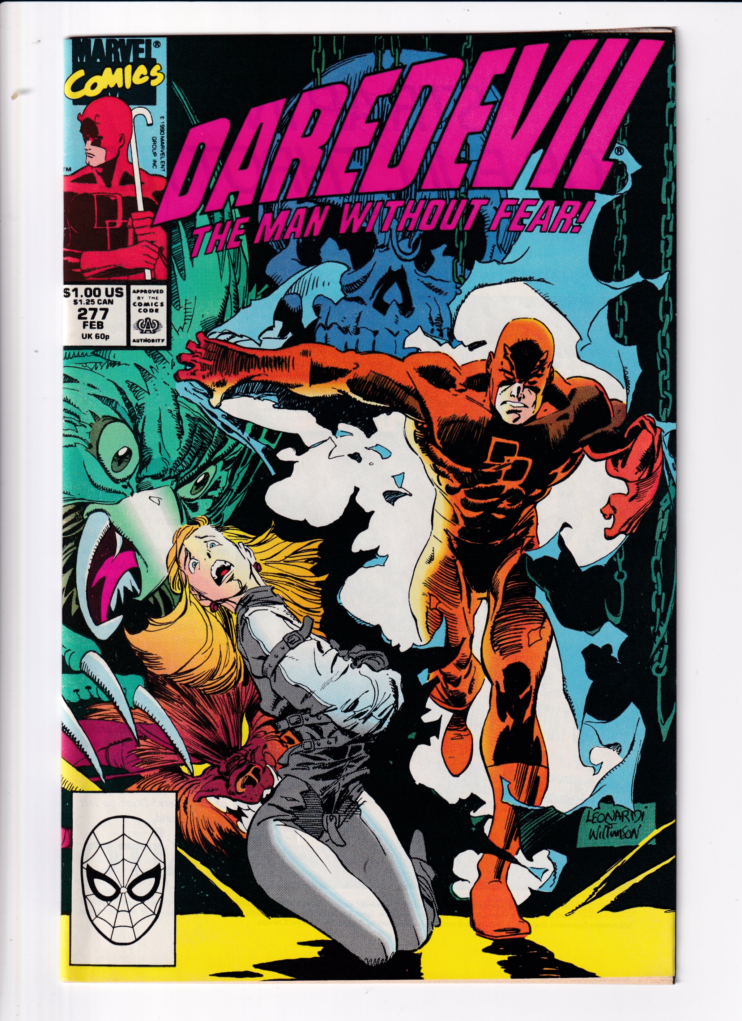 Daredevil #277 VF (8.5) (1990)