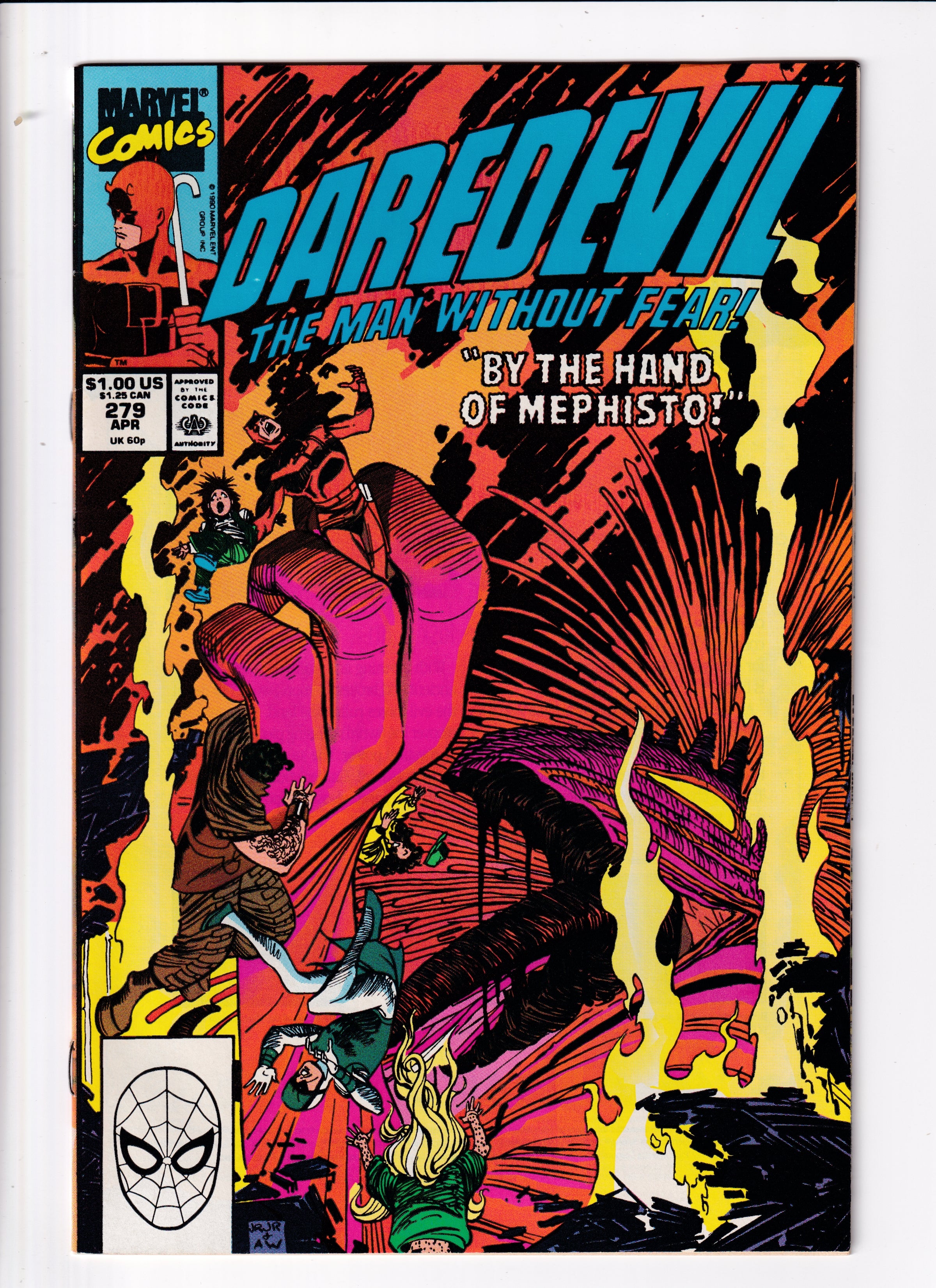 Daredevil #279 VF (8.5) (1990)