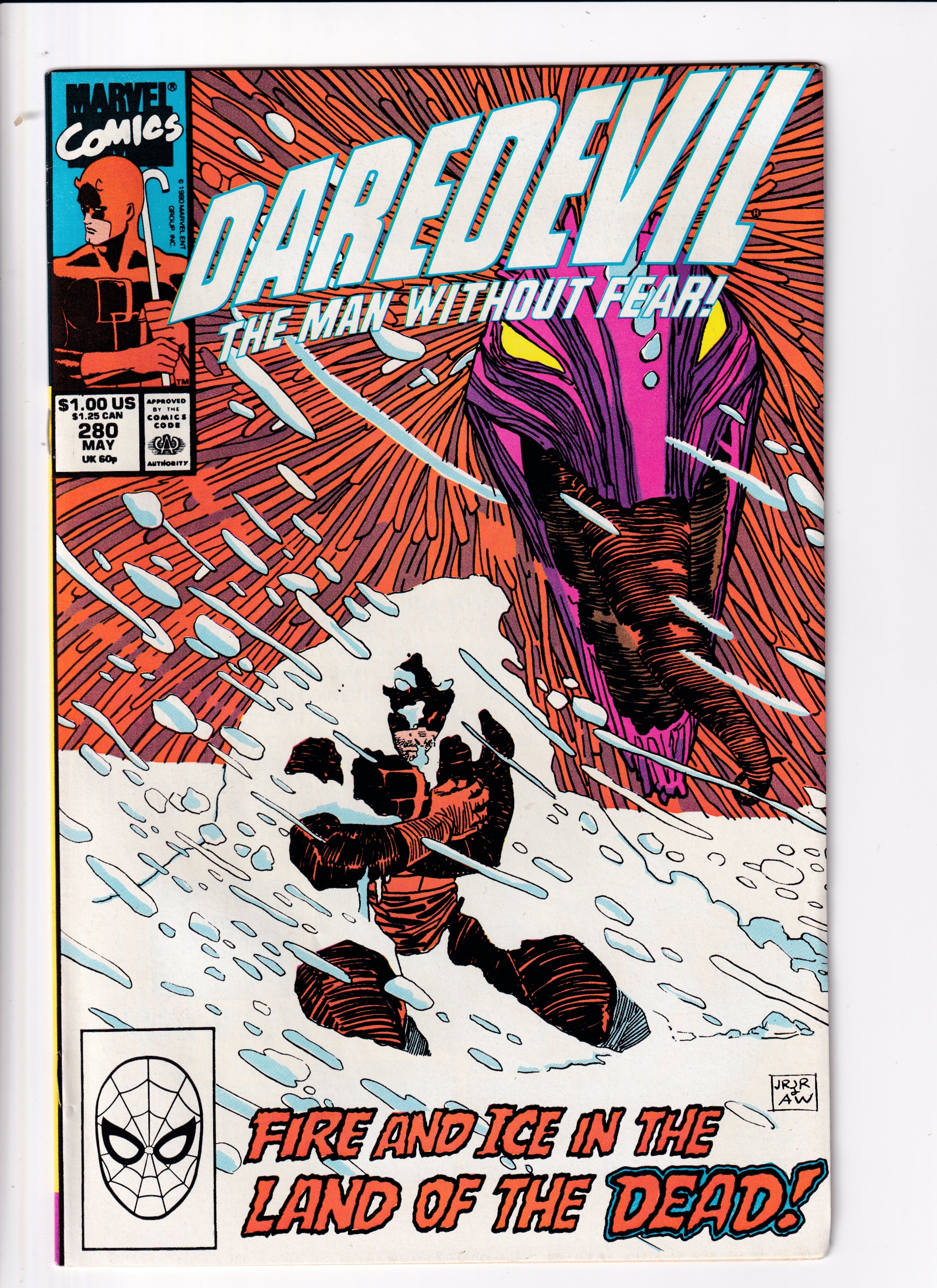 Daredevil #280 VF (8.5) (1990)