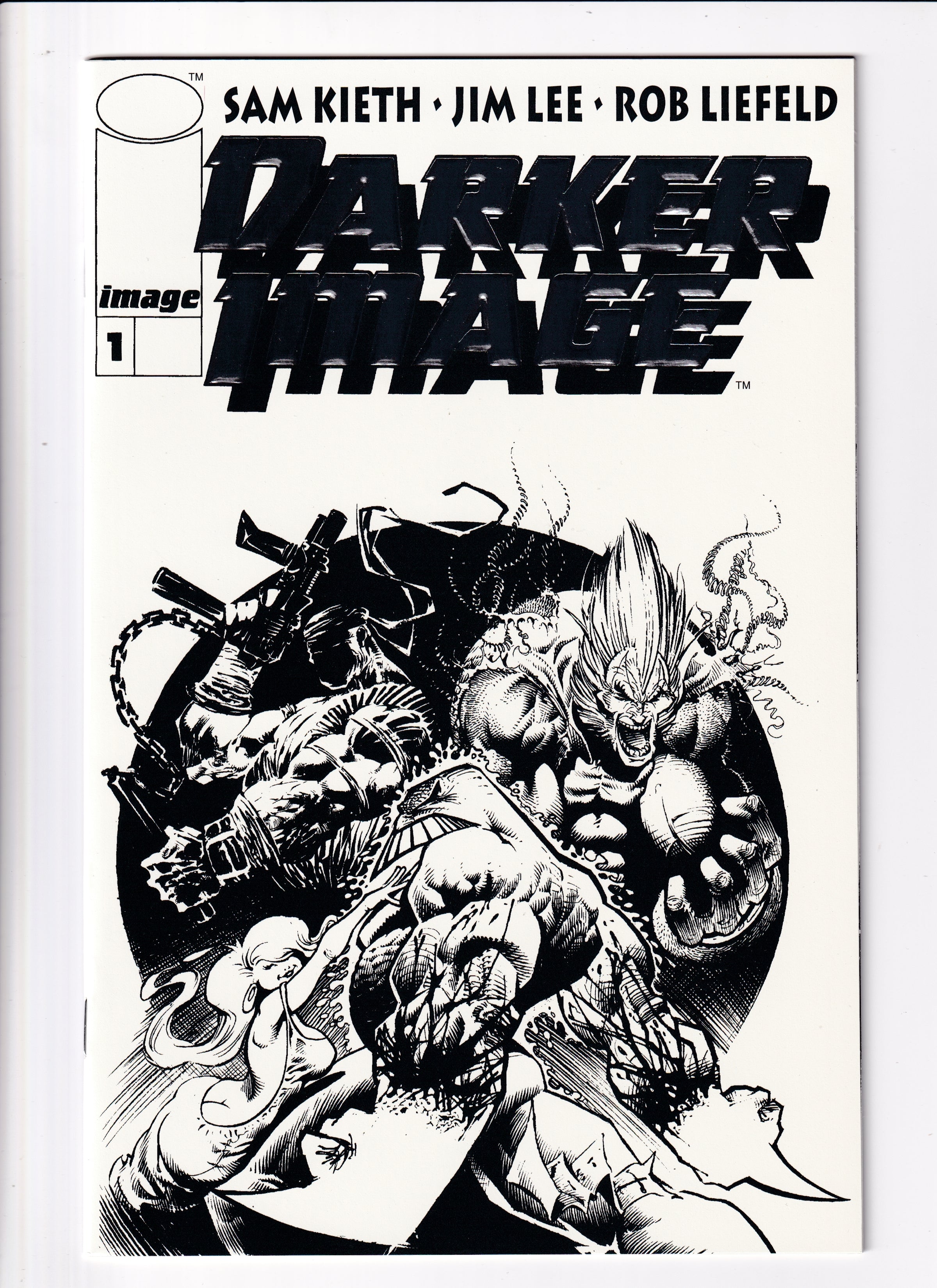 Darker Image #1 Platinum Var NM (9.8) (1993)