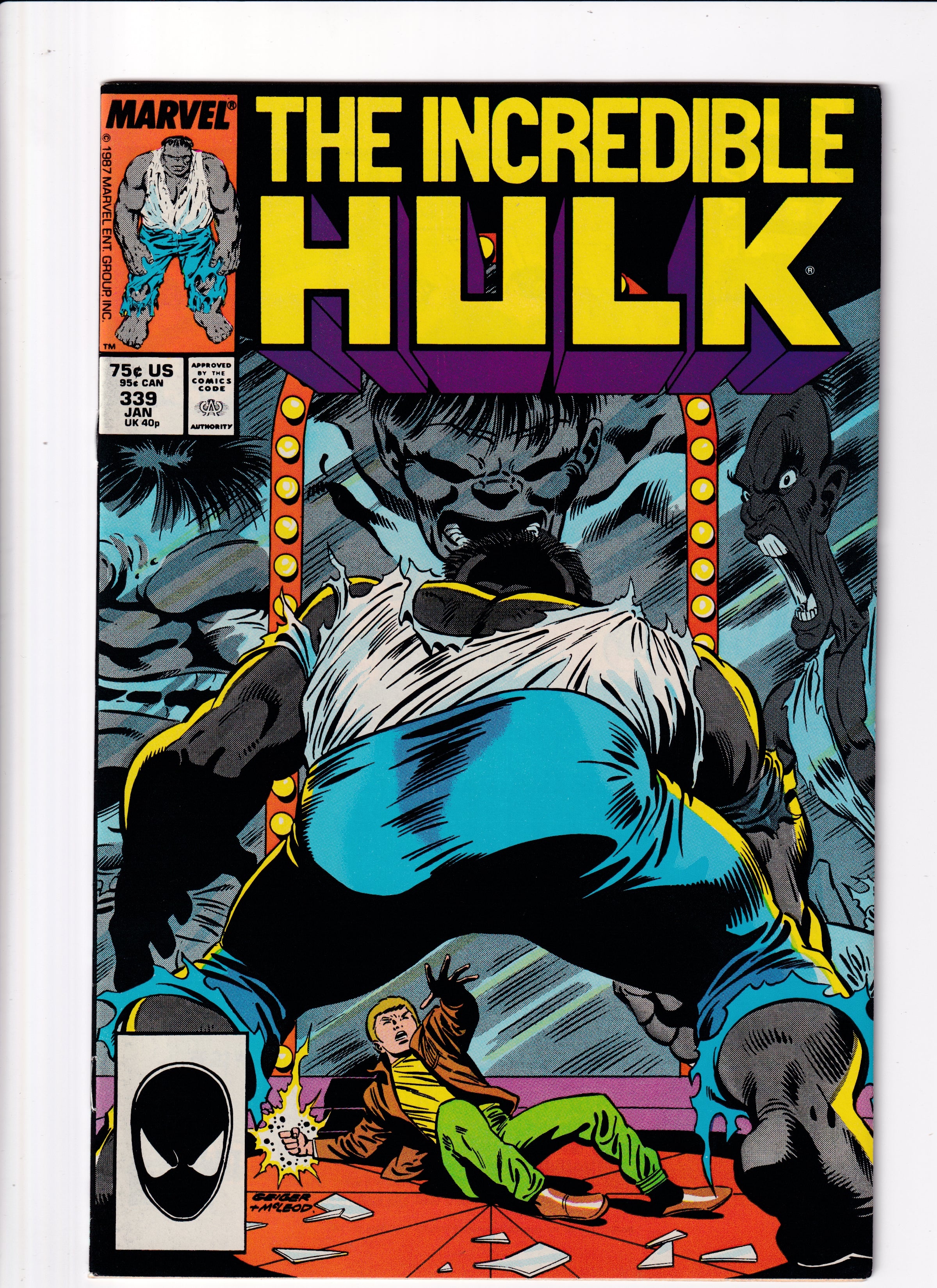 Incredible Hulk #339 NM (9.2) (1988)