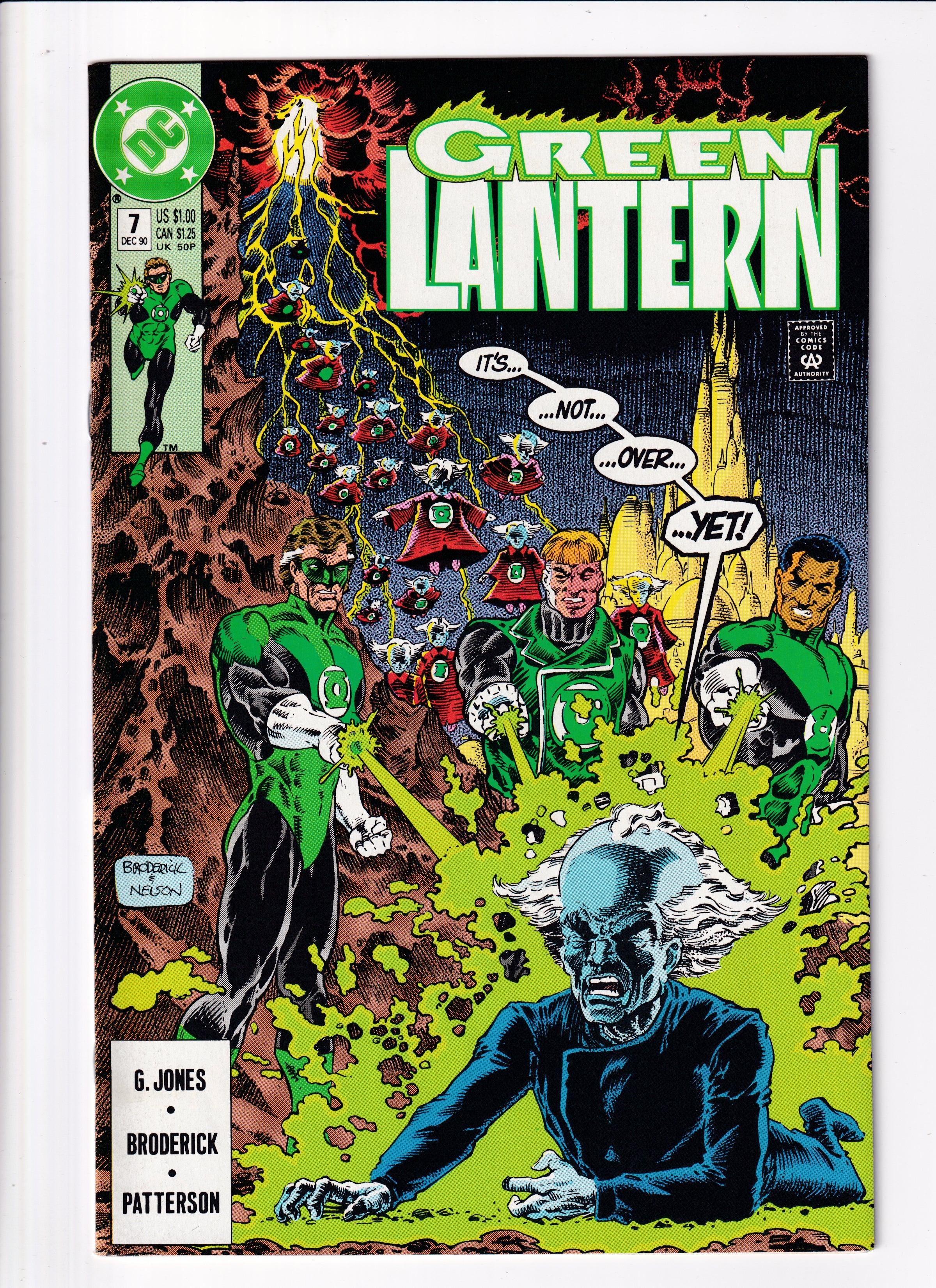 Green Lantern #7 NM (9.2) (1990)