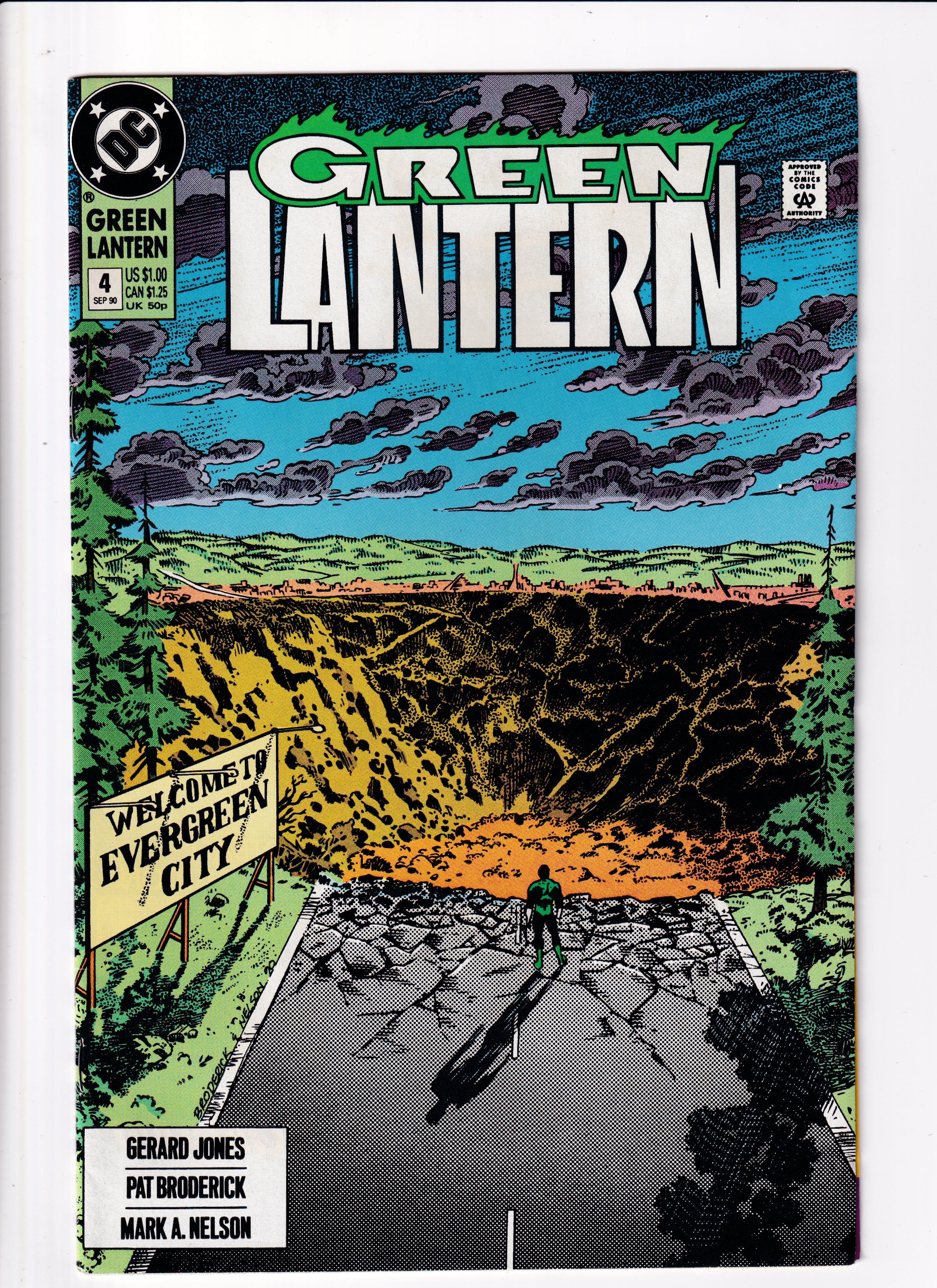 Green Lantern #4 NM (9.2) (1990)