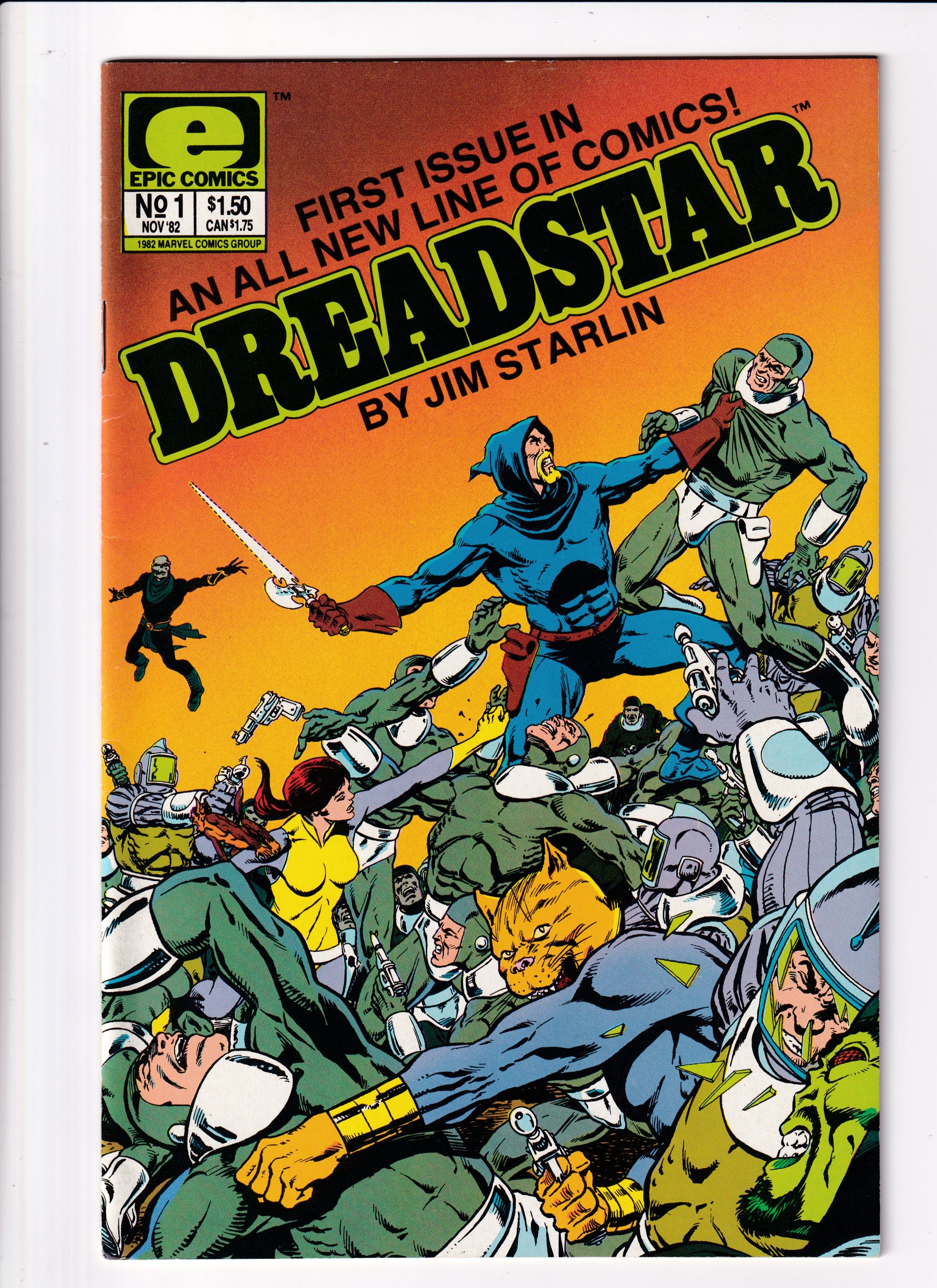 Dreadstar #1 VF (8.0) (1982)