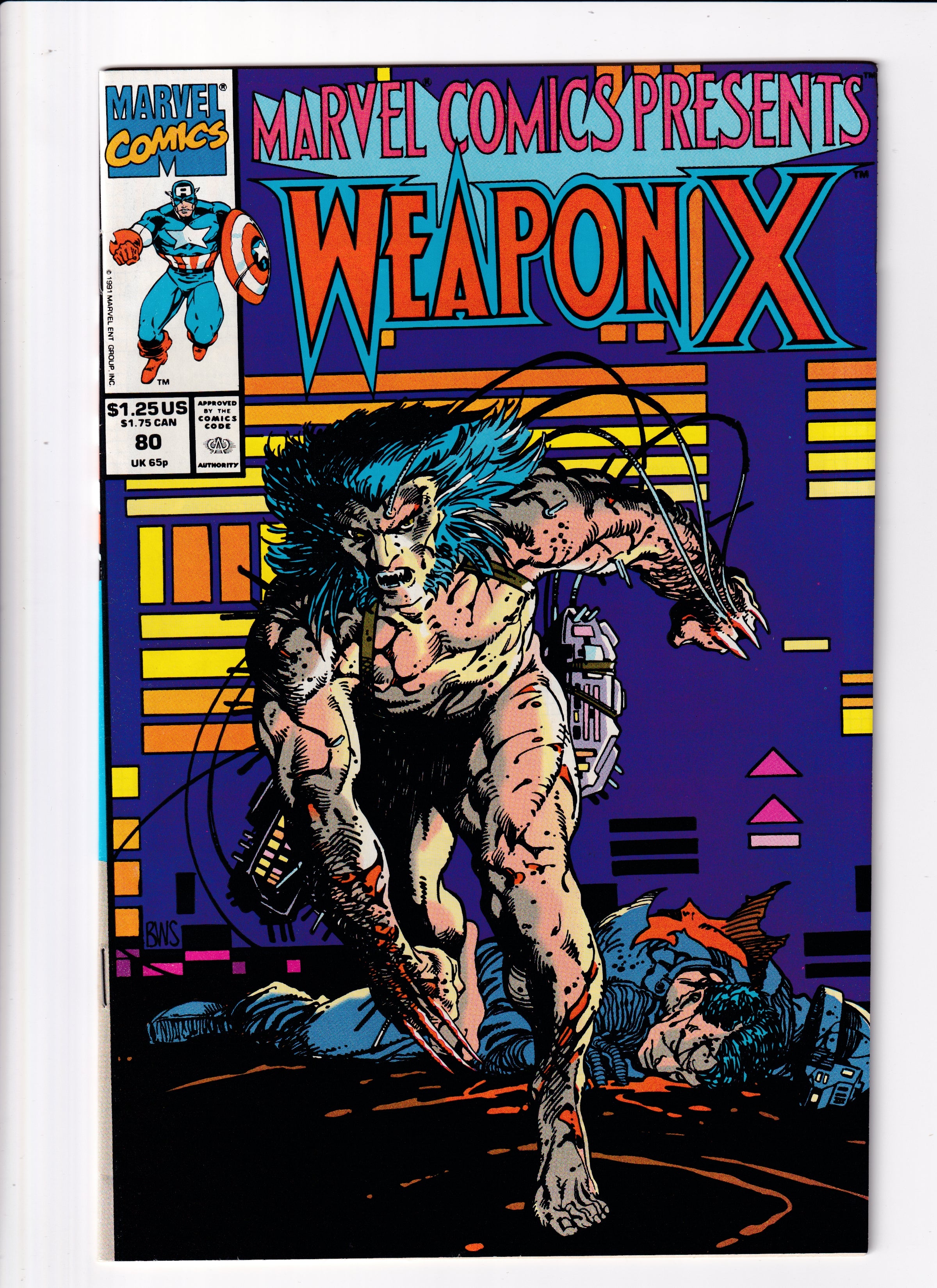Marvel Comics Presents #80 VF (8.5) (1991)