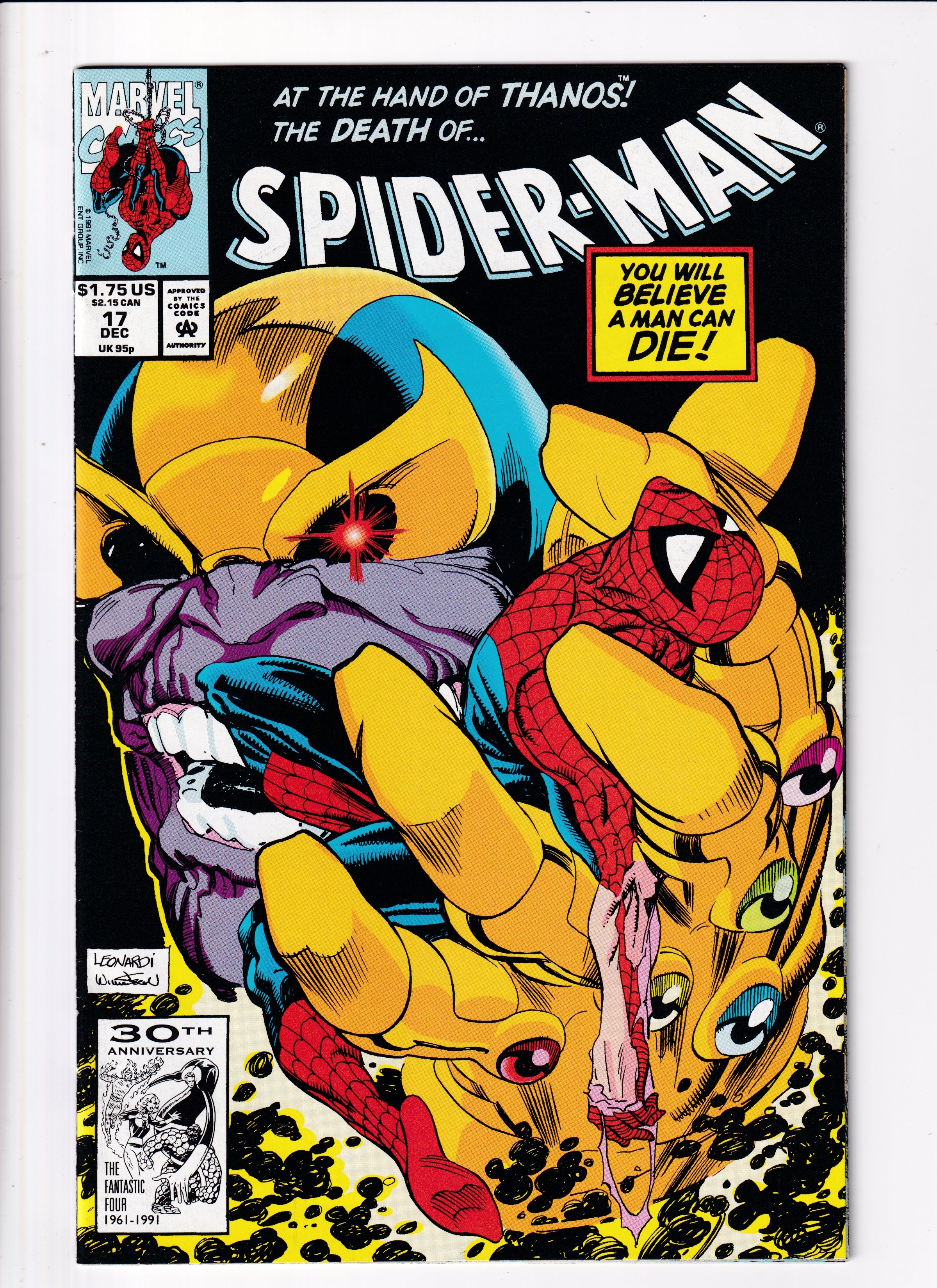 Spider-Man #17 NM (9.0) (1991)