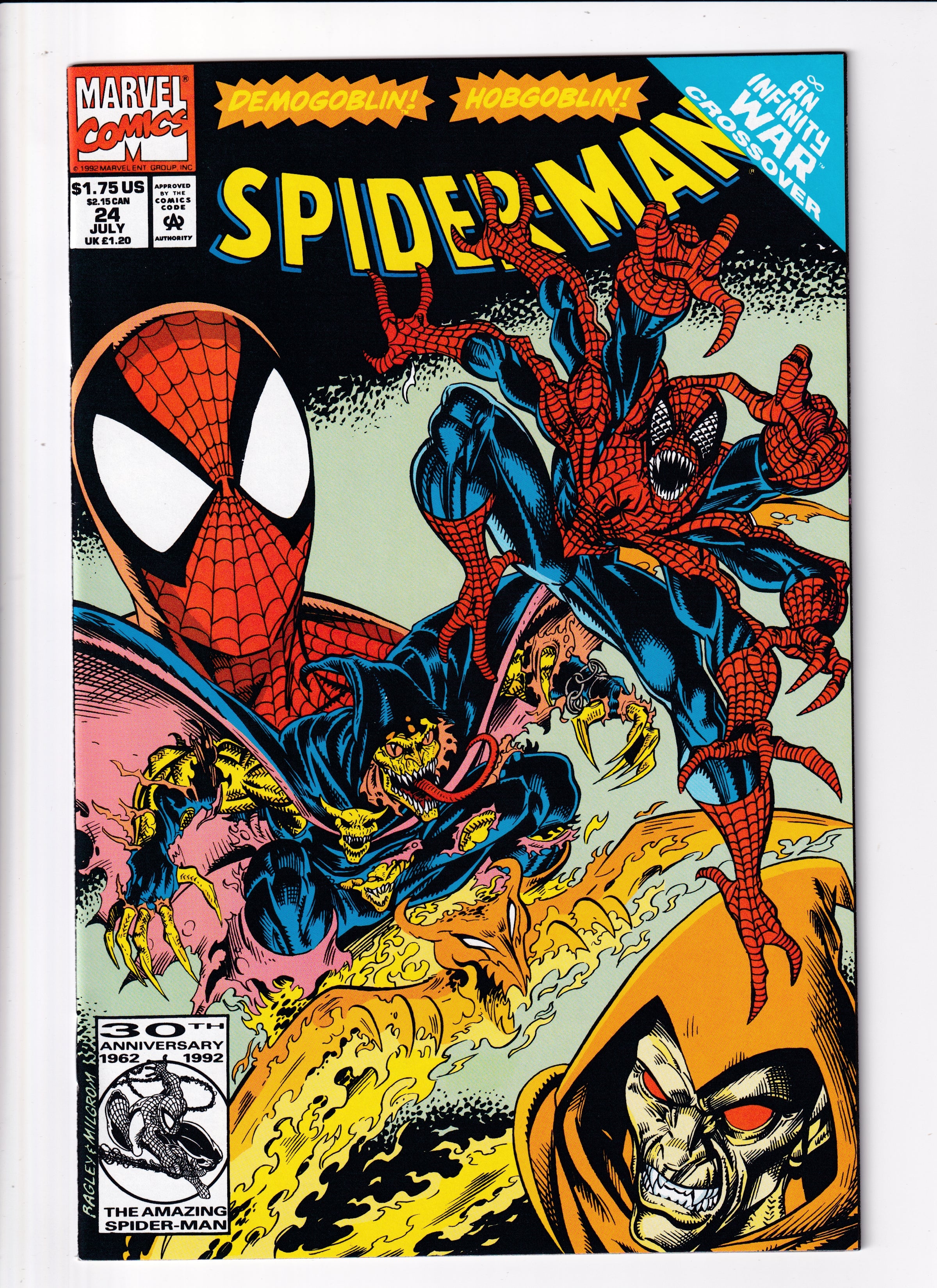 Spider-Man #24 NM (9.2) (1991)
