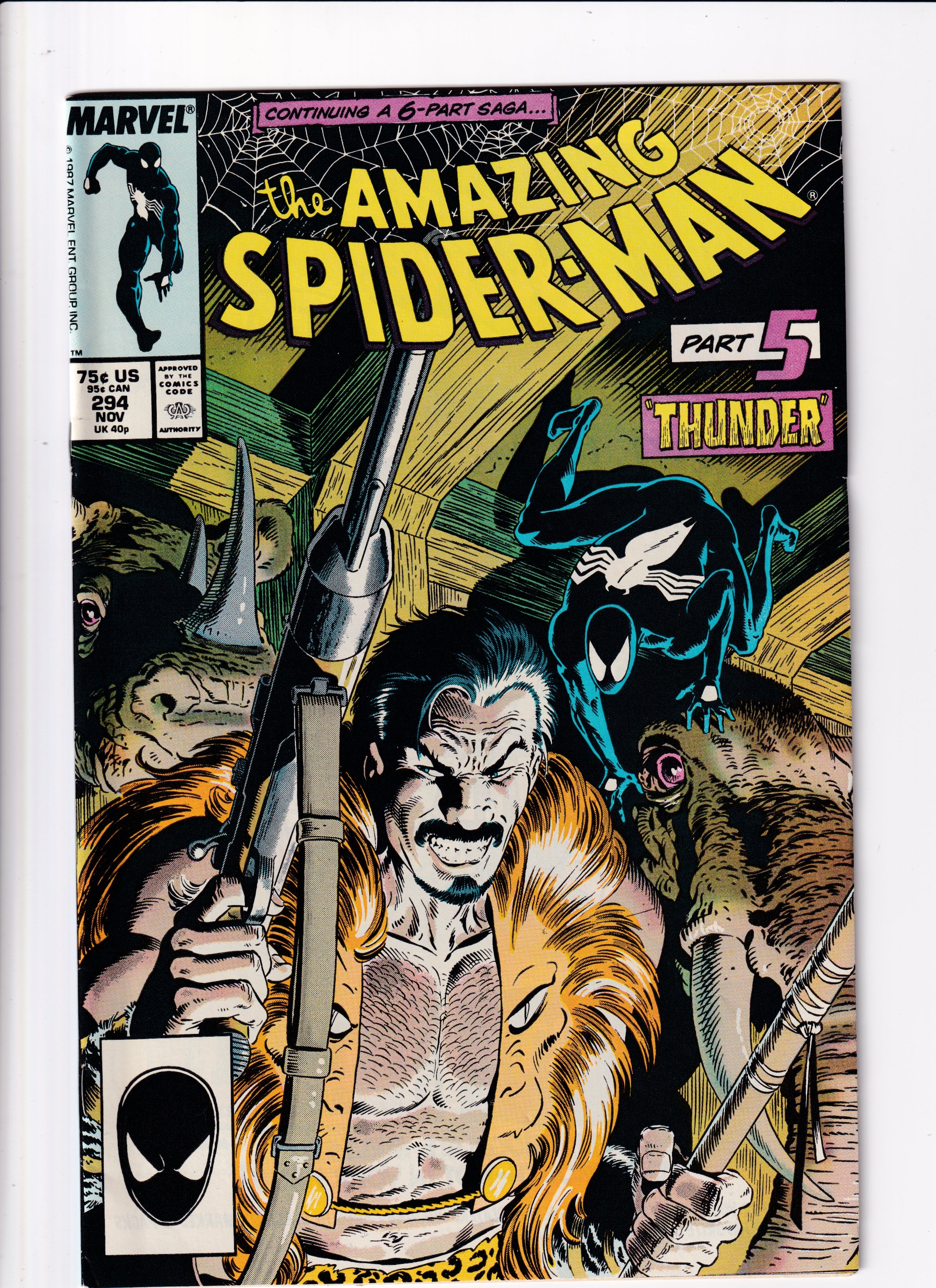 Amazing Spider-Man #294 NM (9.0) (1987)