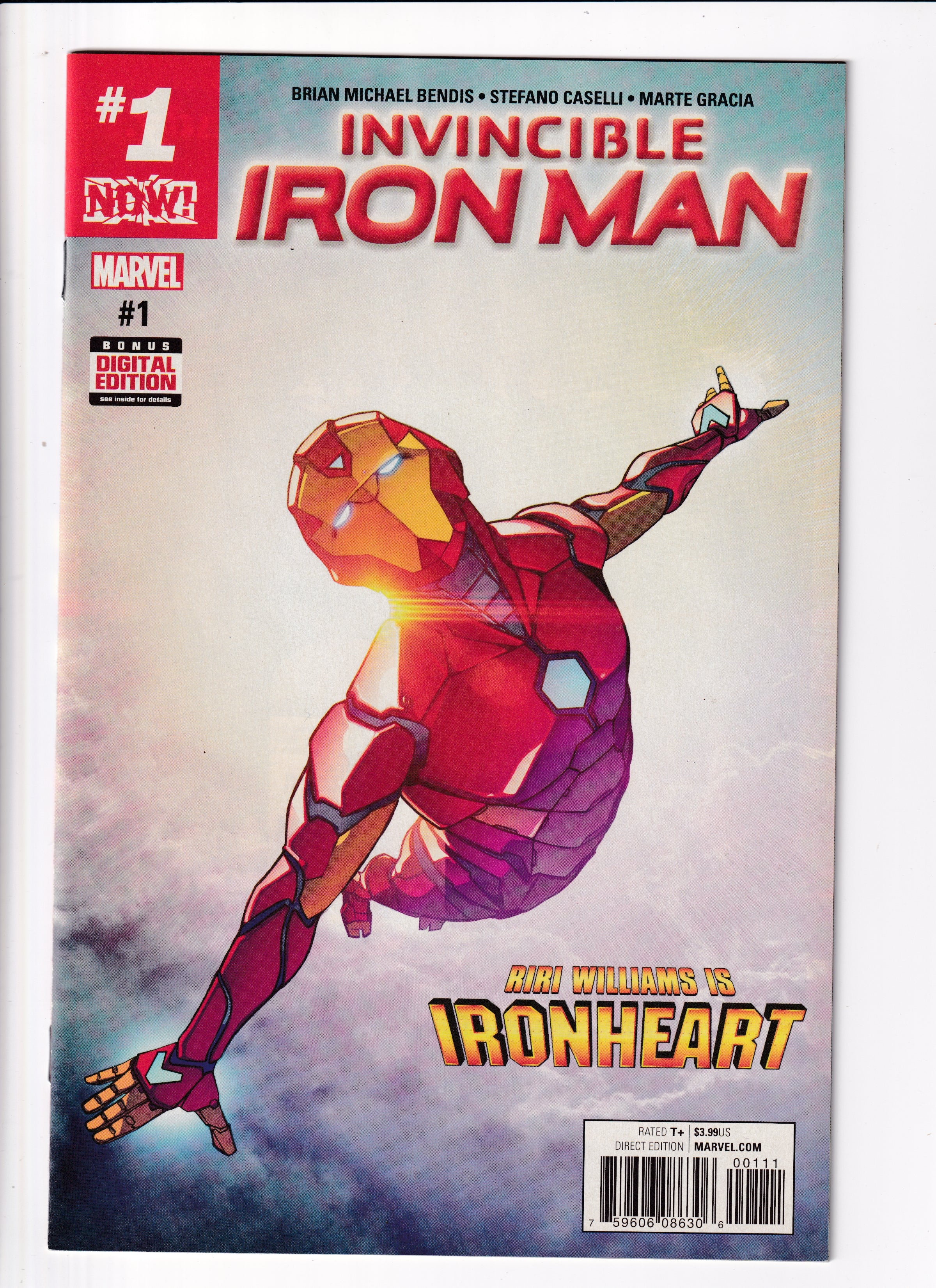 Invincible Iron Man #1 NM (9.4) (2016)