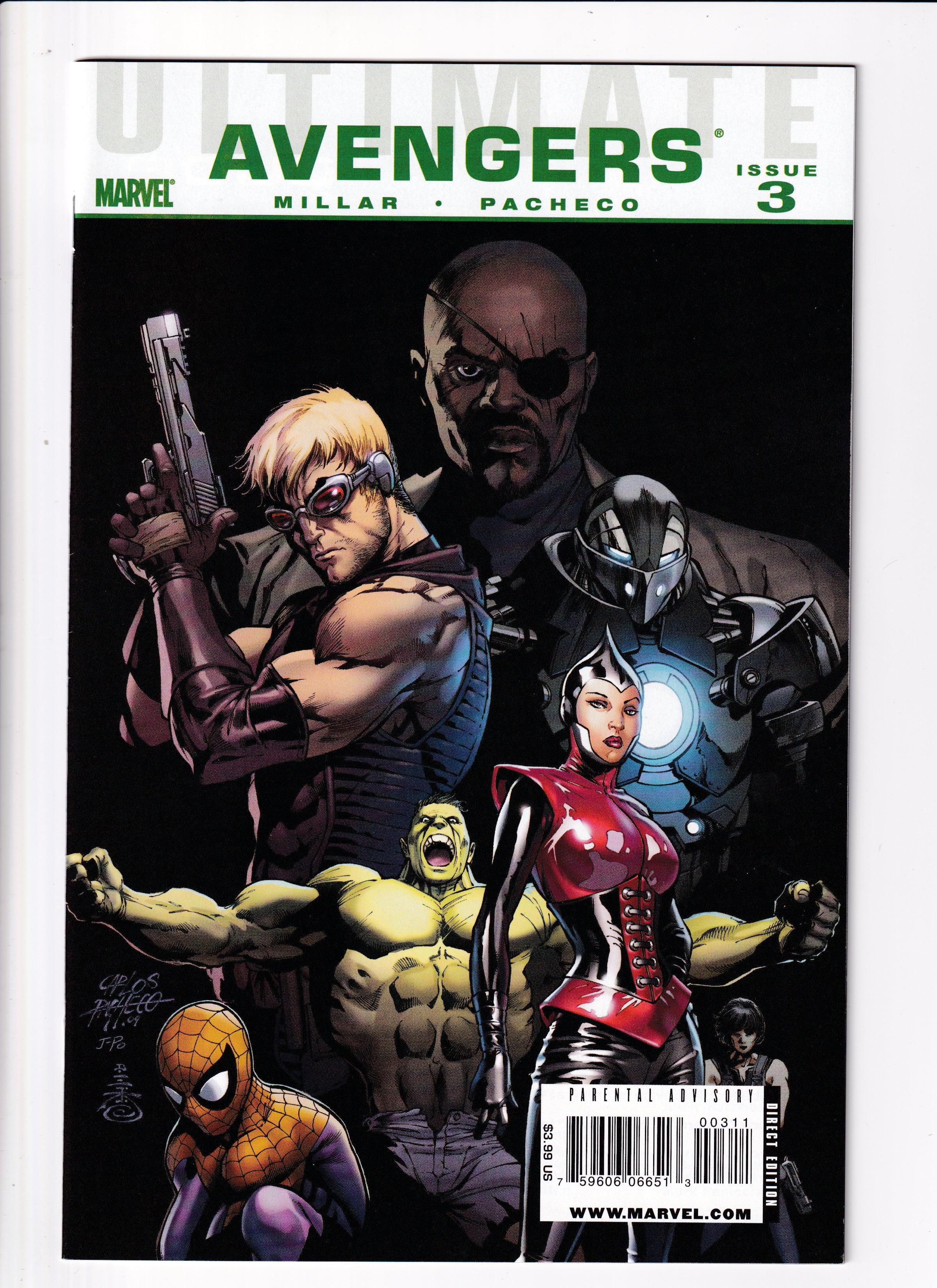 Ultimate Avengers #3 NM (9.4) (2009)